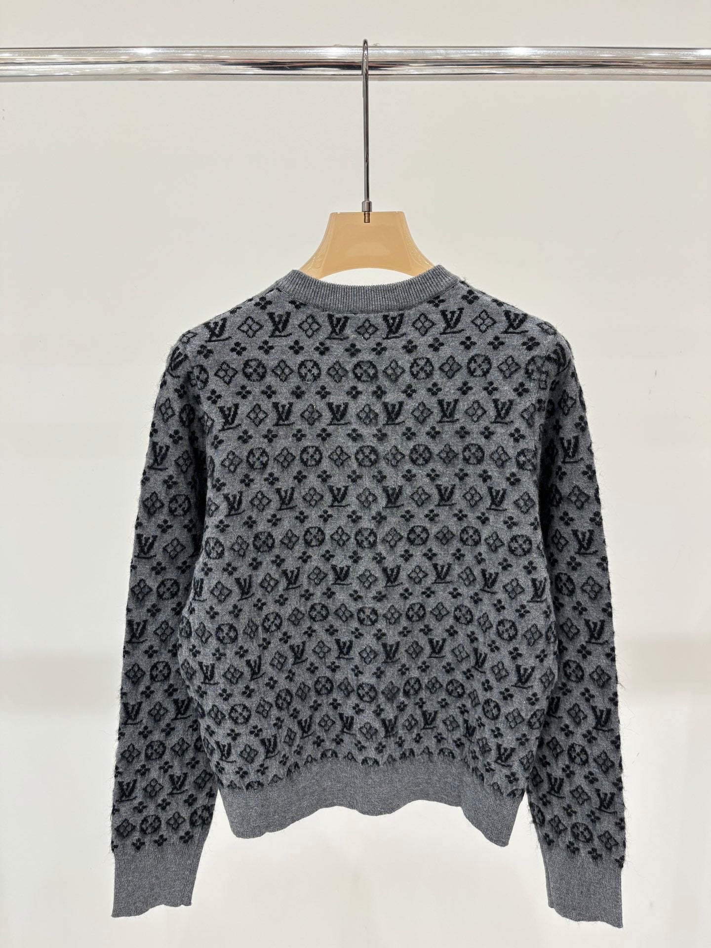 🔥HOT🔥Simple monogram mohair cardigan