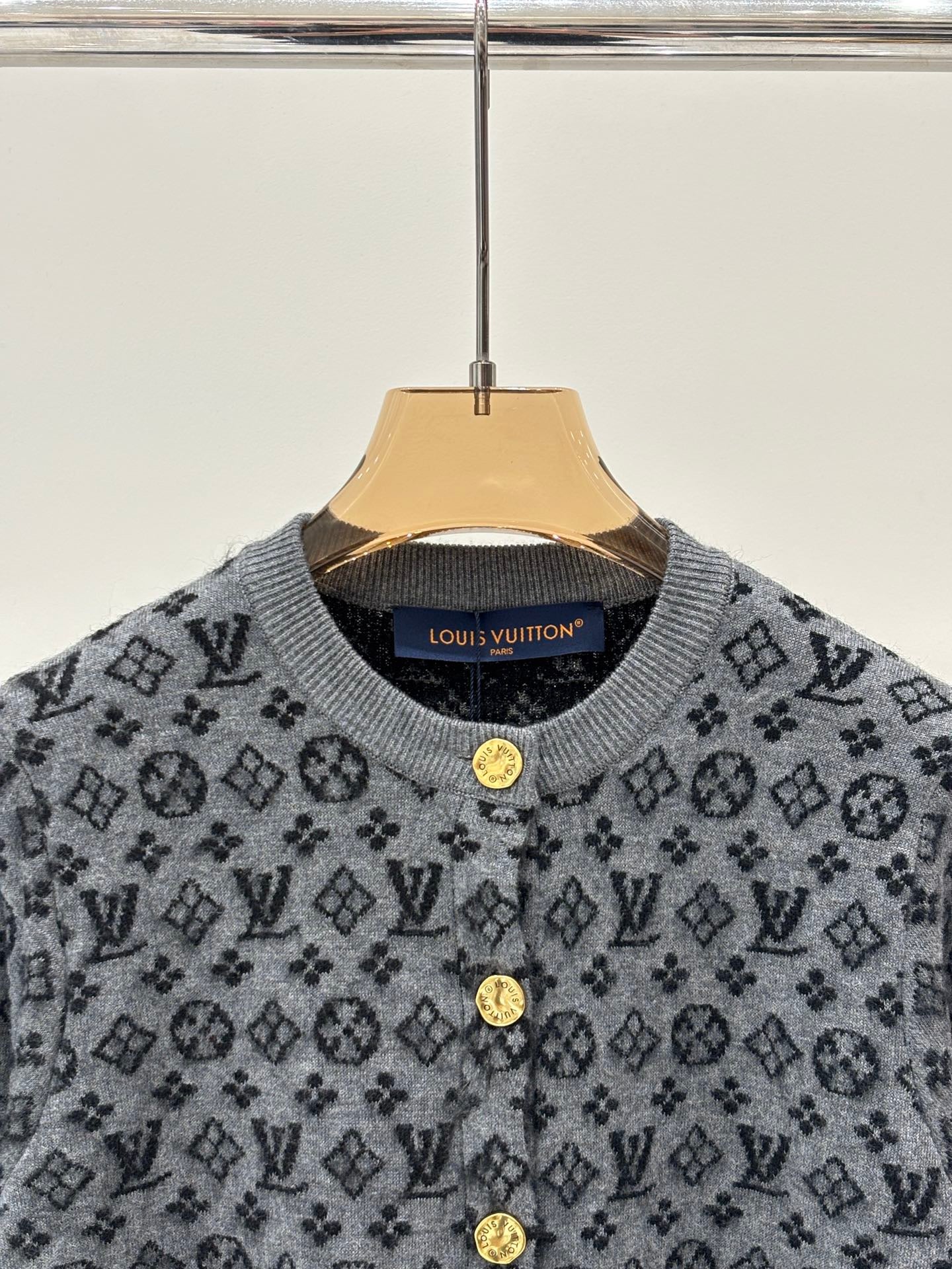 🔥HOT🔥Simple monogram mohair cardigan