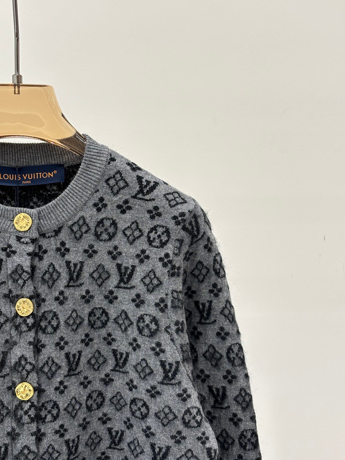 🔥HOT🔥Simple monogram mohair cardigan