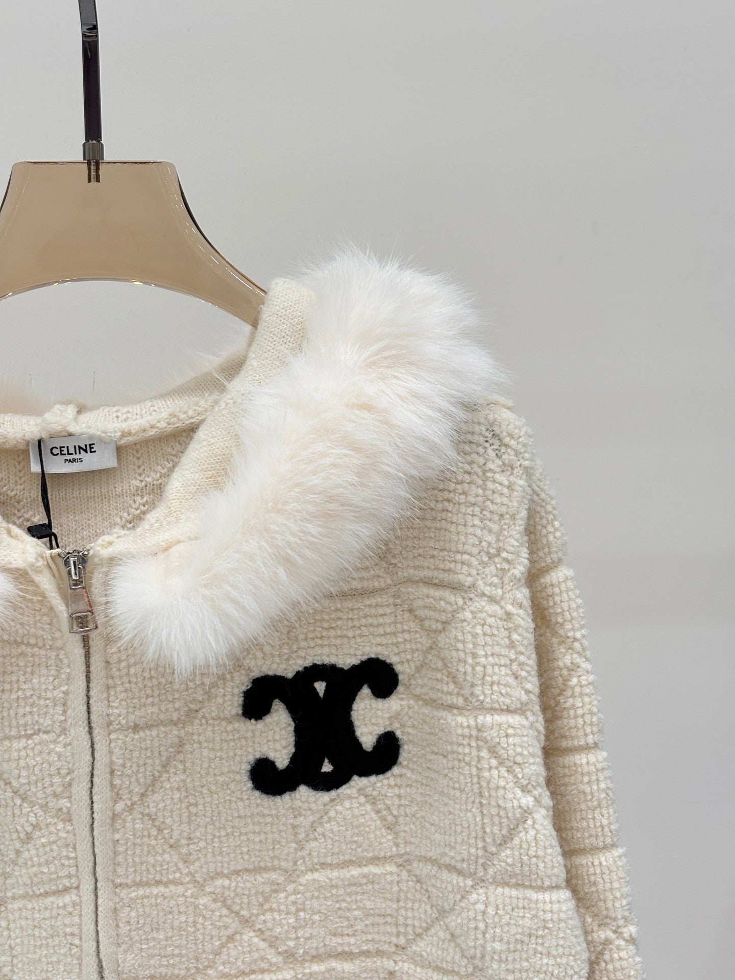 25 Early Autumn New Style Hooded Diamond Pattern Simple Knit Cardigan