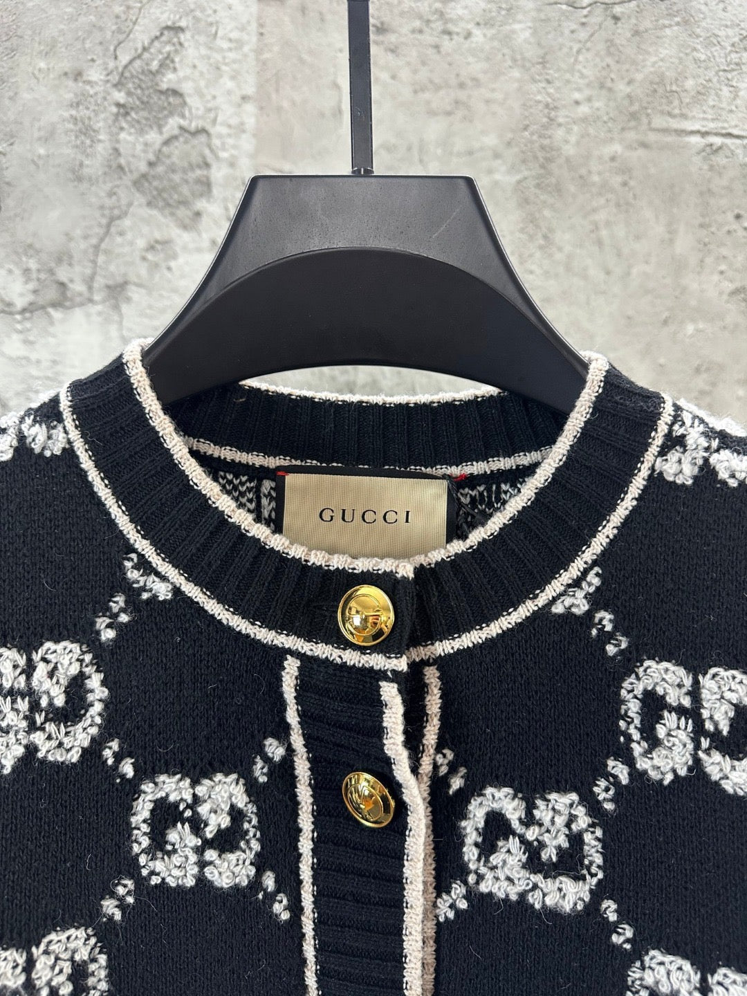 🔥HOT🔥25FW new logo jacquard cardigan