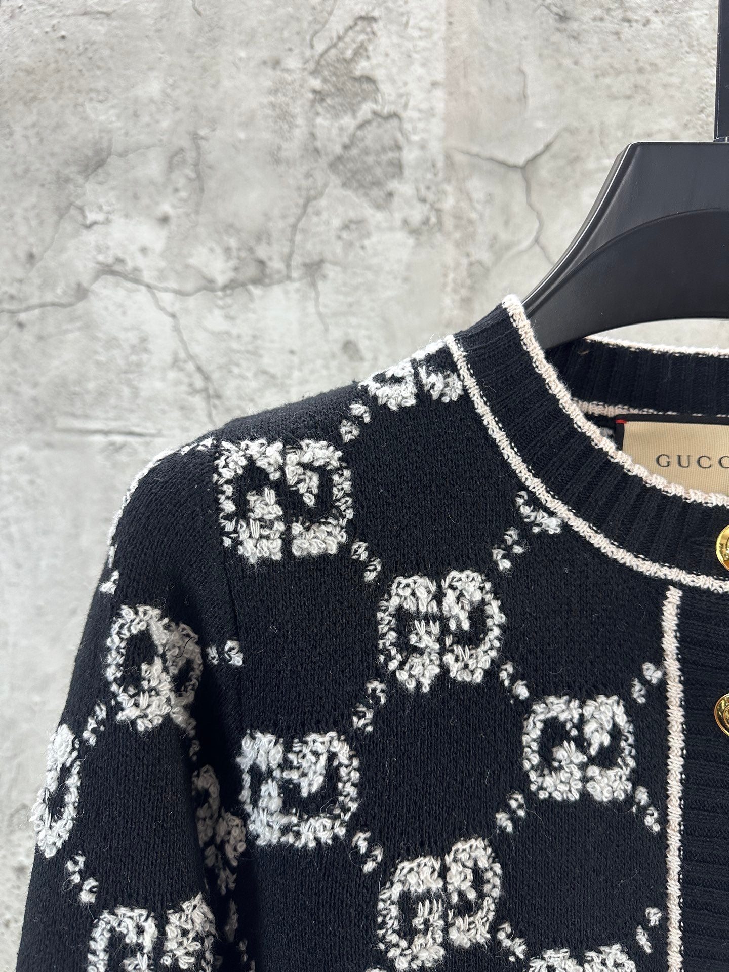 🔥HOT🔥25FW new logo jacquard cardigan