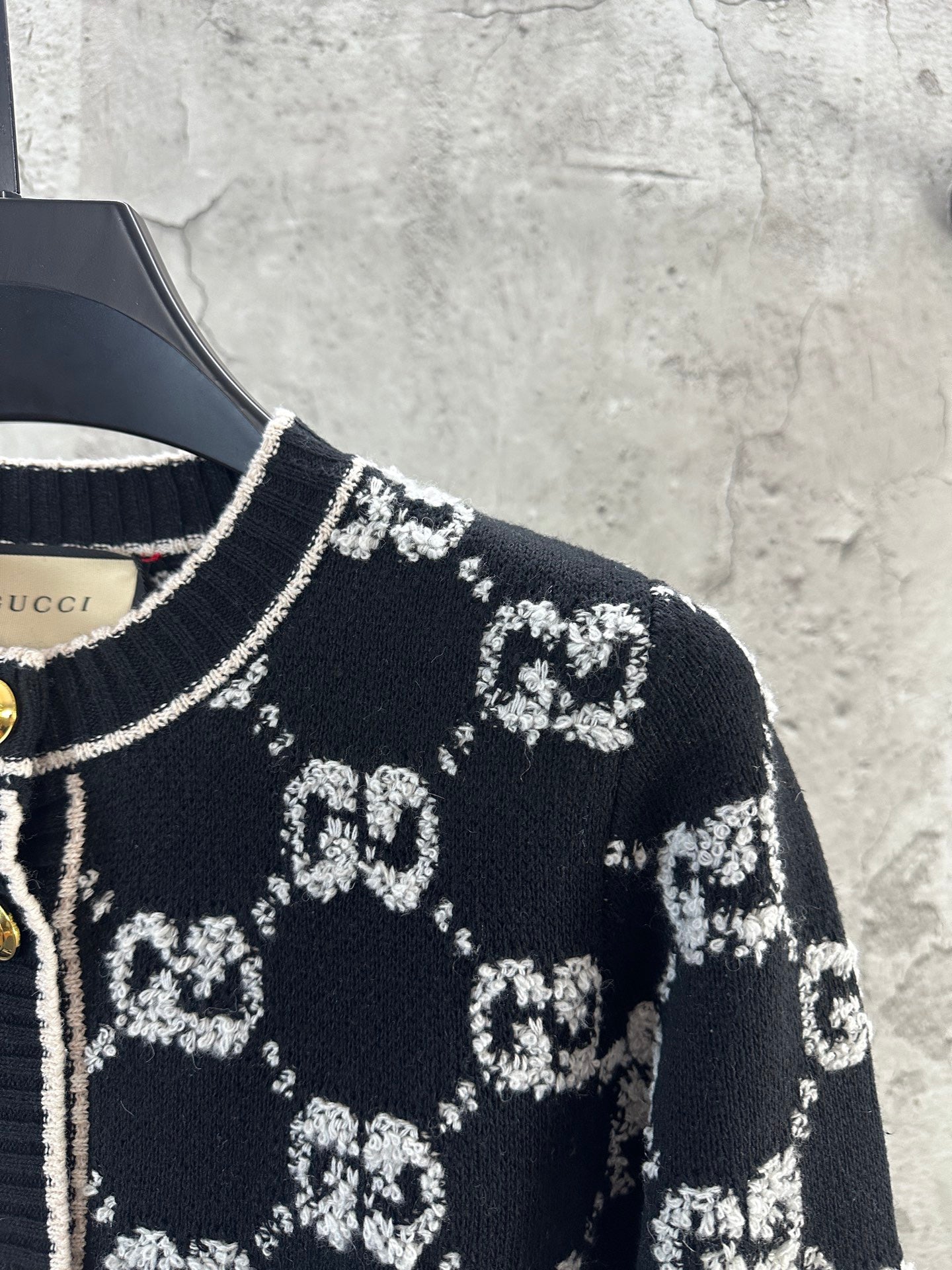 🔥HOT🔥25FW new logo jacquard cardigan