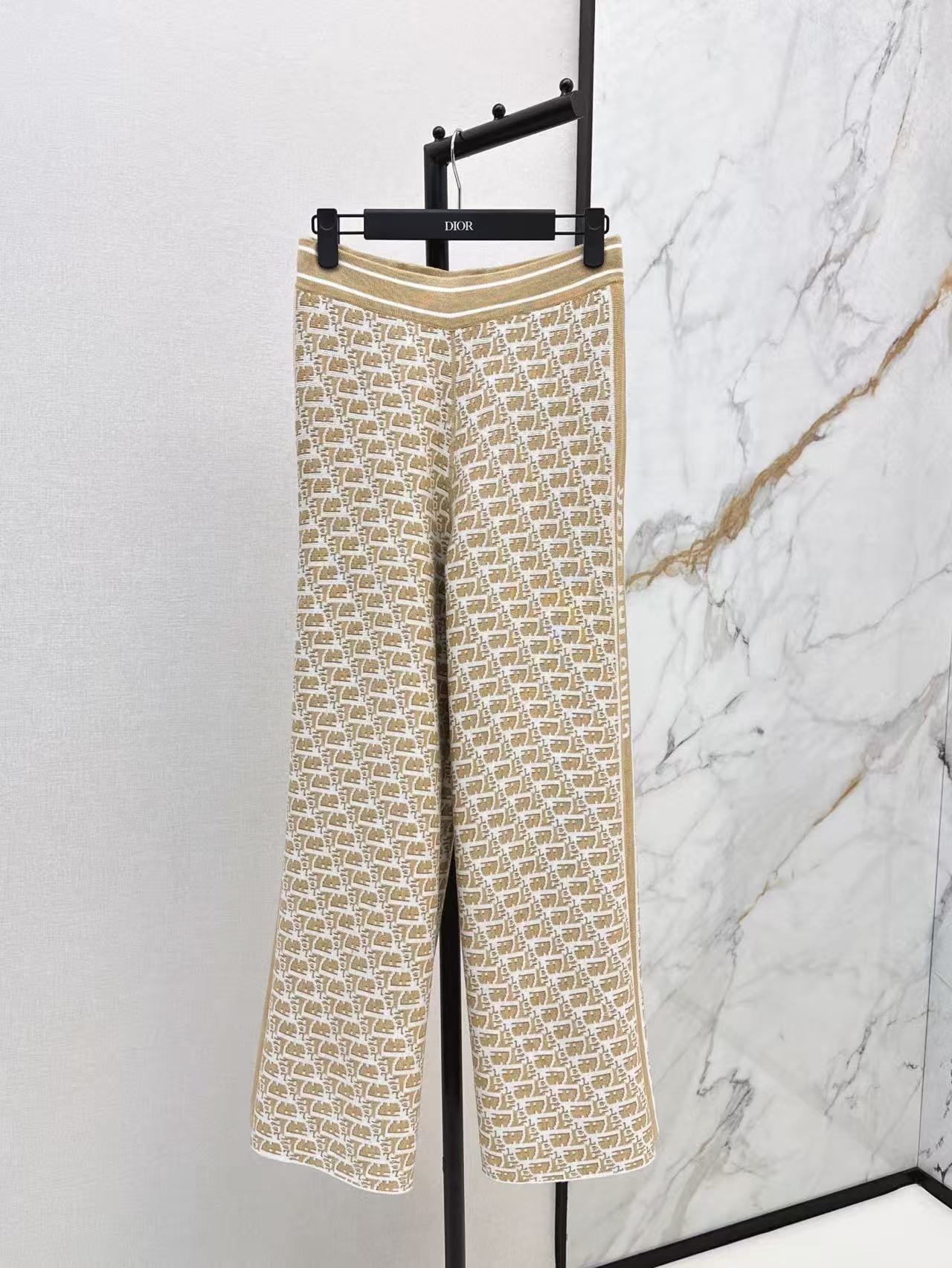 25FW NEW Double-faced cashmere pants