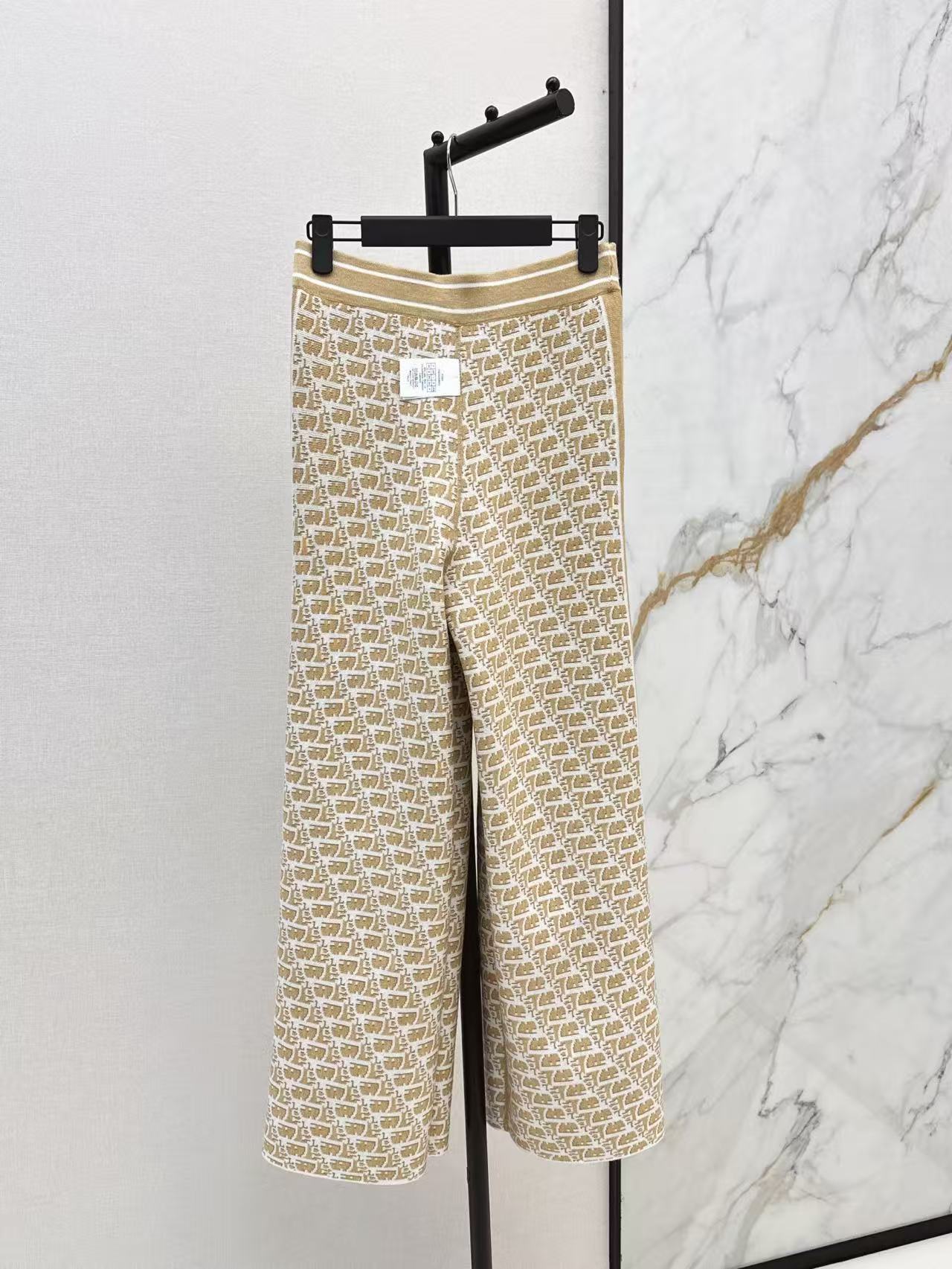 25FW NEW Double-faced cashmere pants