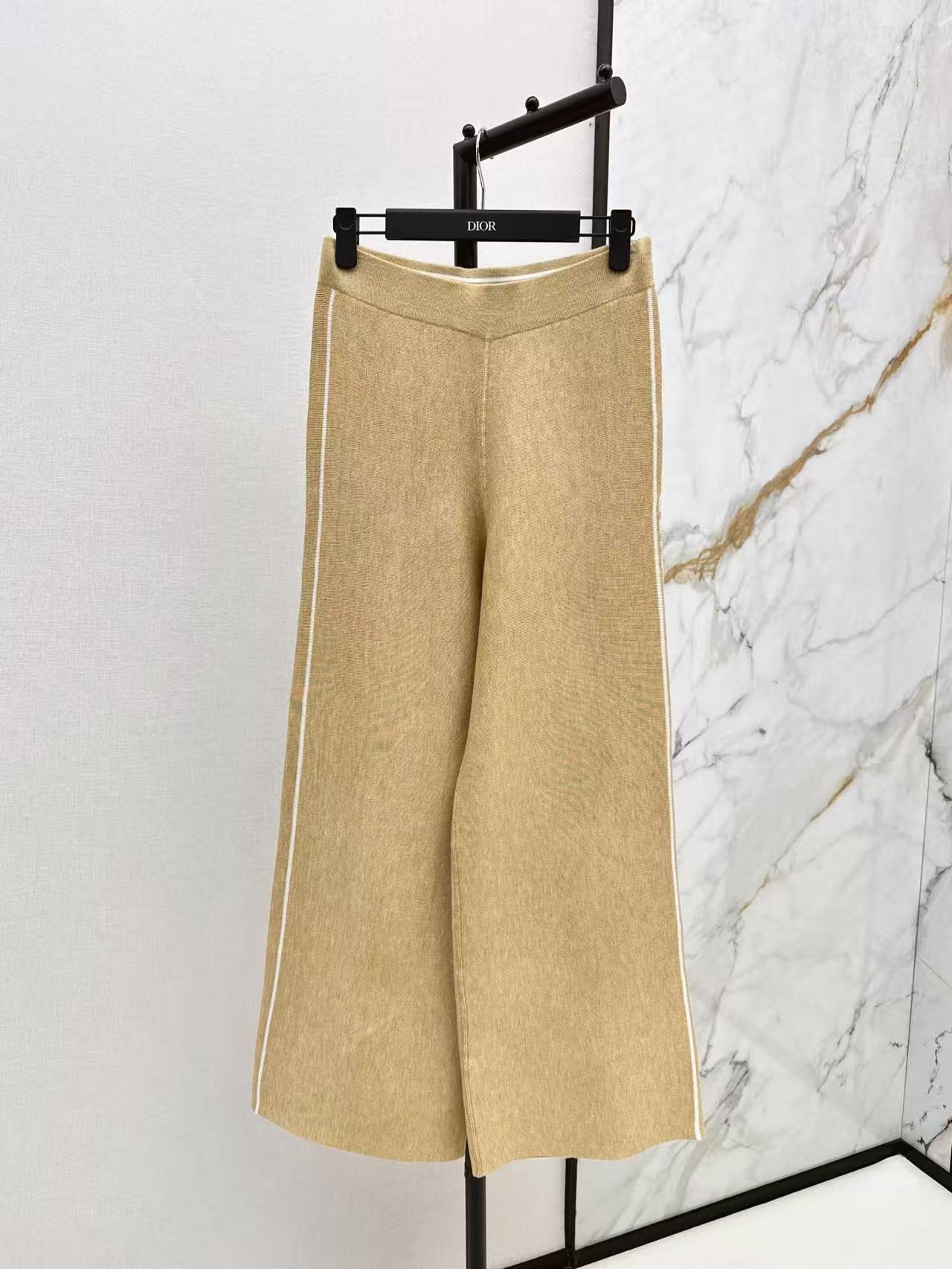 25FW NEW Double-faced cashmere pants