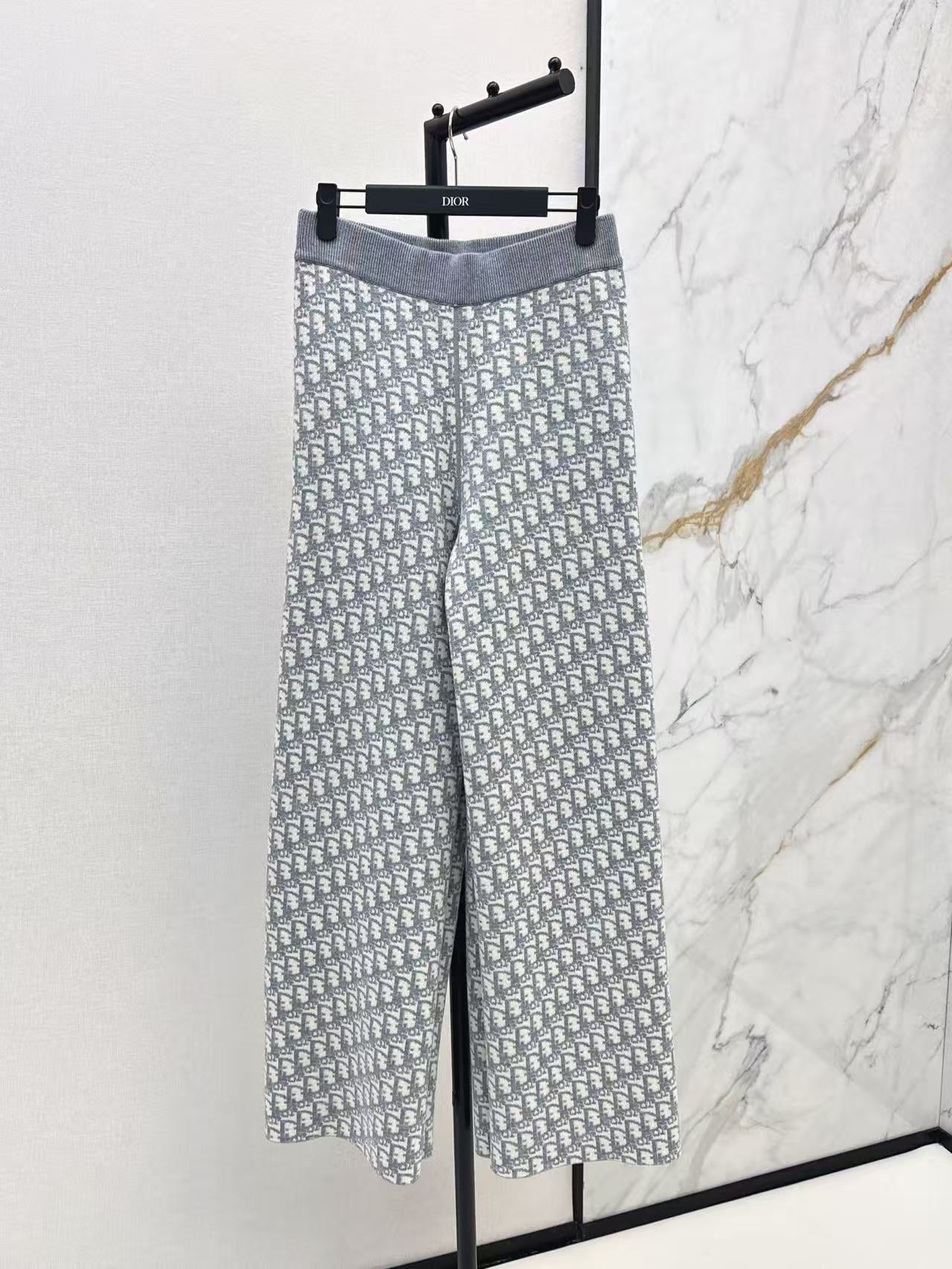 25FW NEW Double-faced cashmere pants