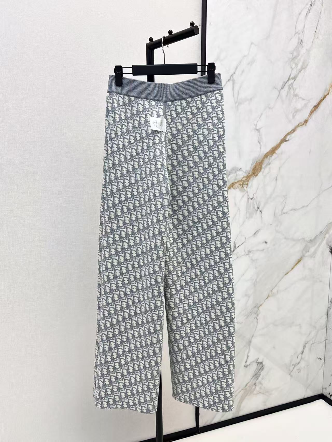 25FW NEW Double-faced cashmere pants