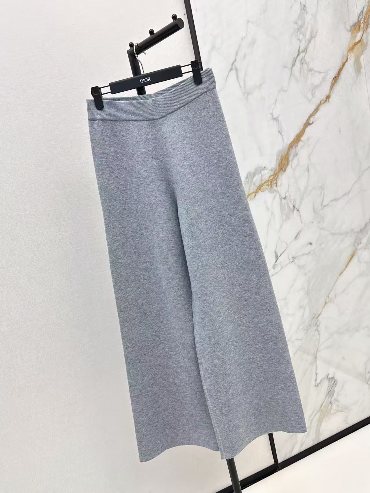 25FW NEW Double-faced cashmere pants