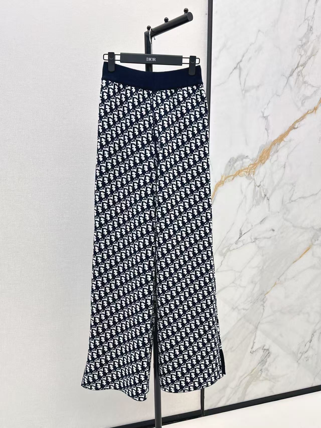 25FW NEW Double-faced cashmere pants