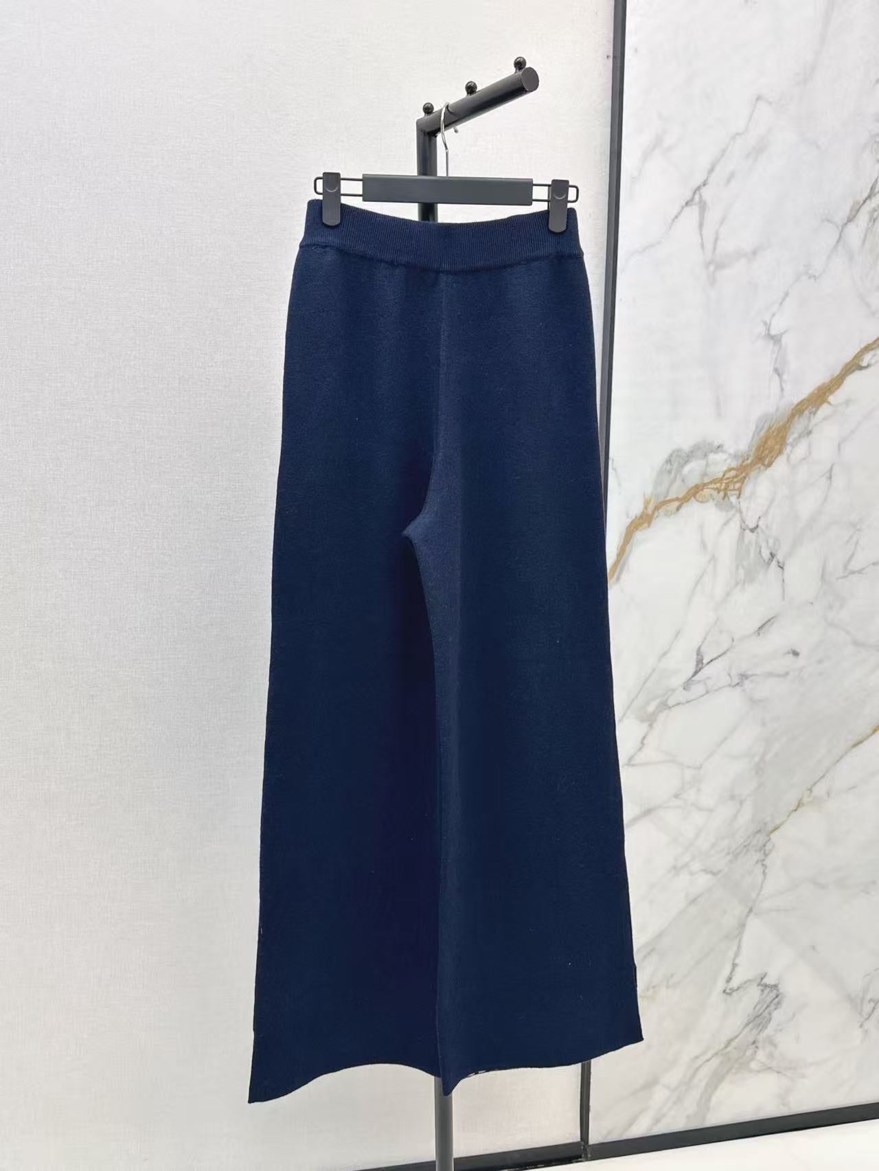 25FW NEW Double-faced cashmere pants