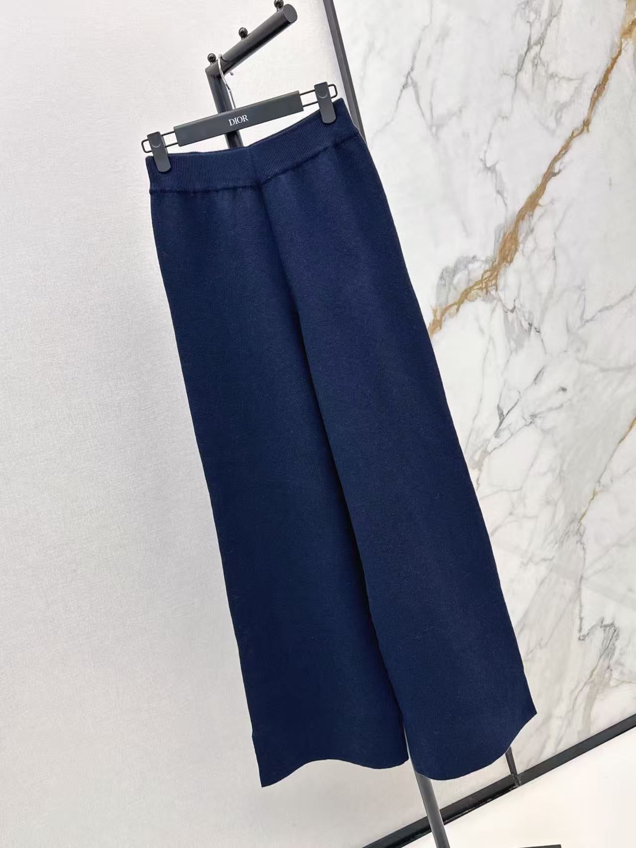 25FW NEW Double-faced cashmere pants