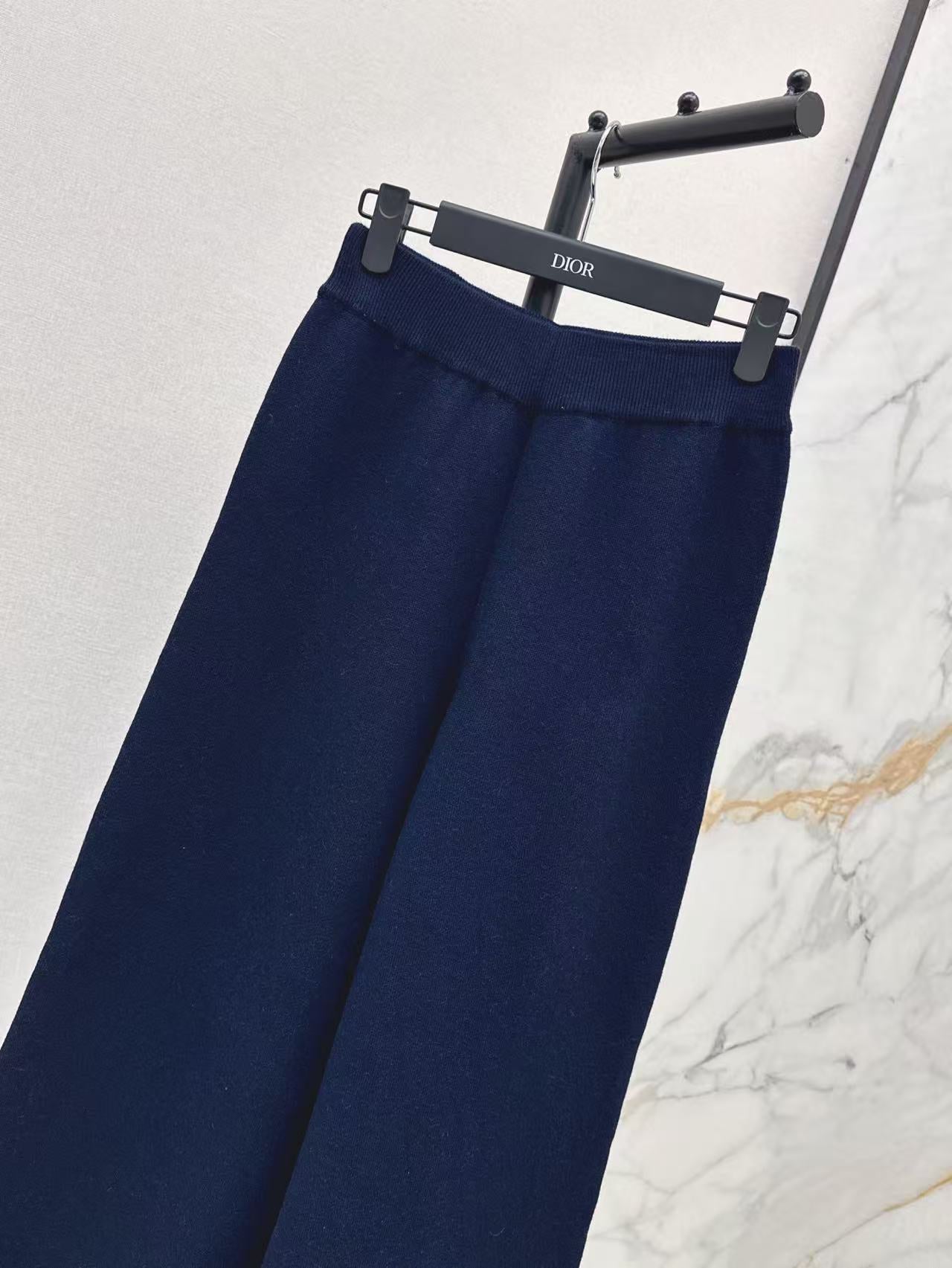 25FW NEW Double-faced cashmere pants