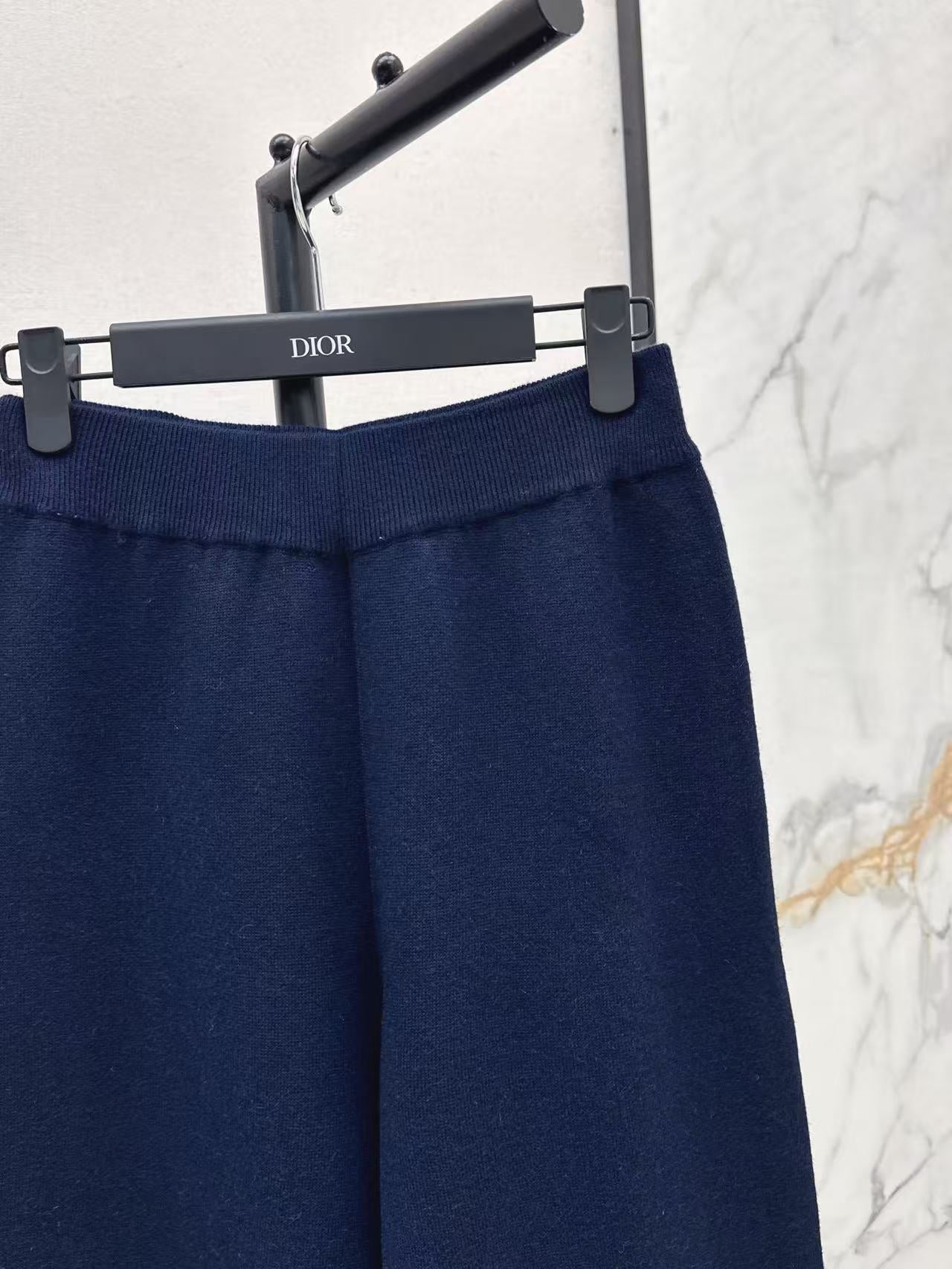 25FW NEW Double-faced cashmere pants