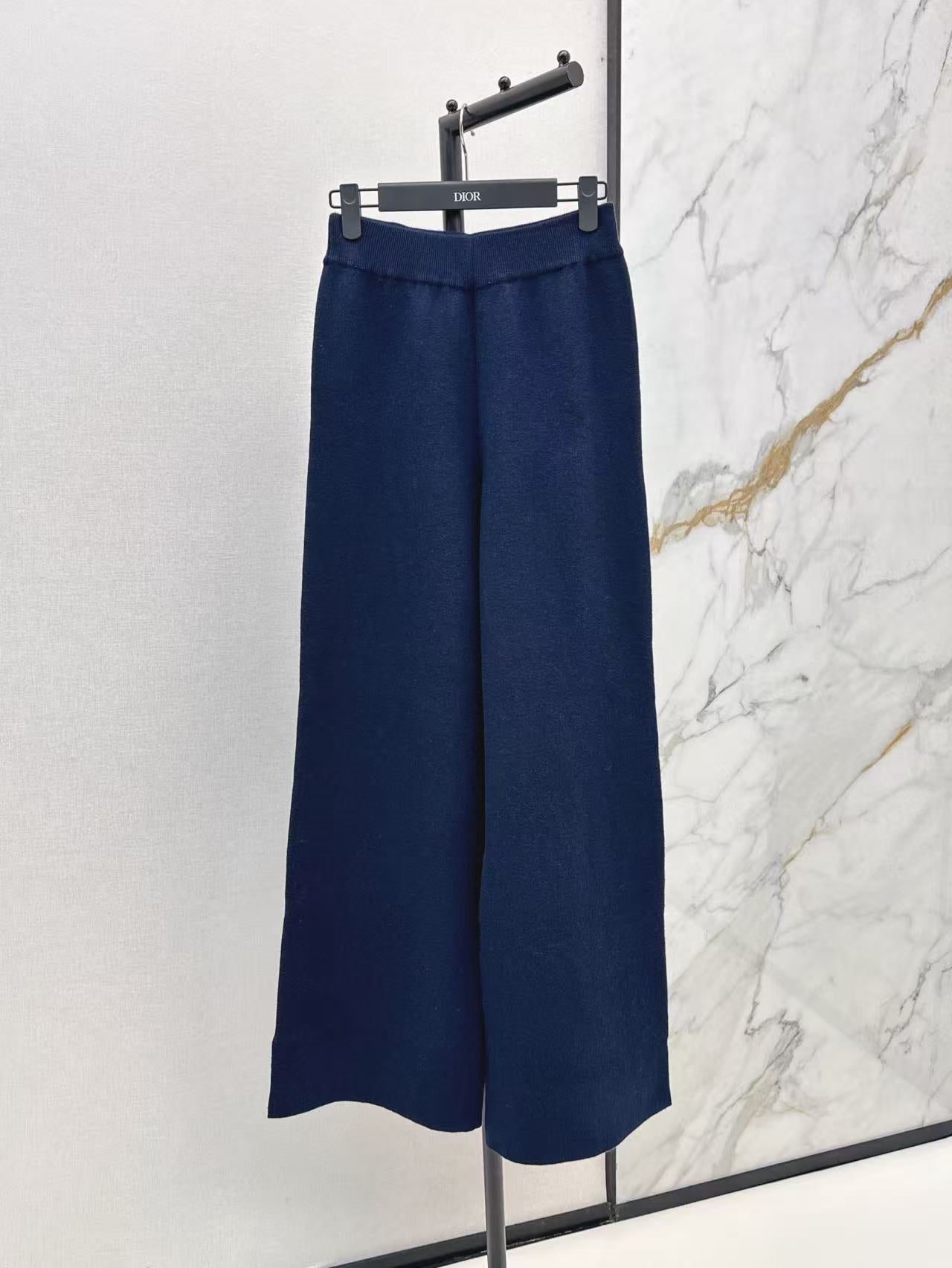 25FW NEW Double-faced cashmere pants
