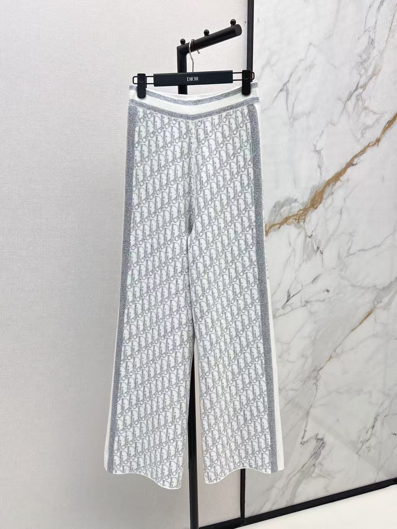 25FW NEW Double-faced cashmere pants