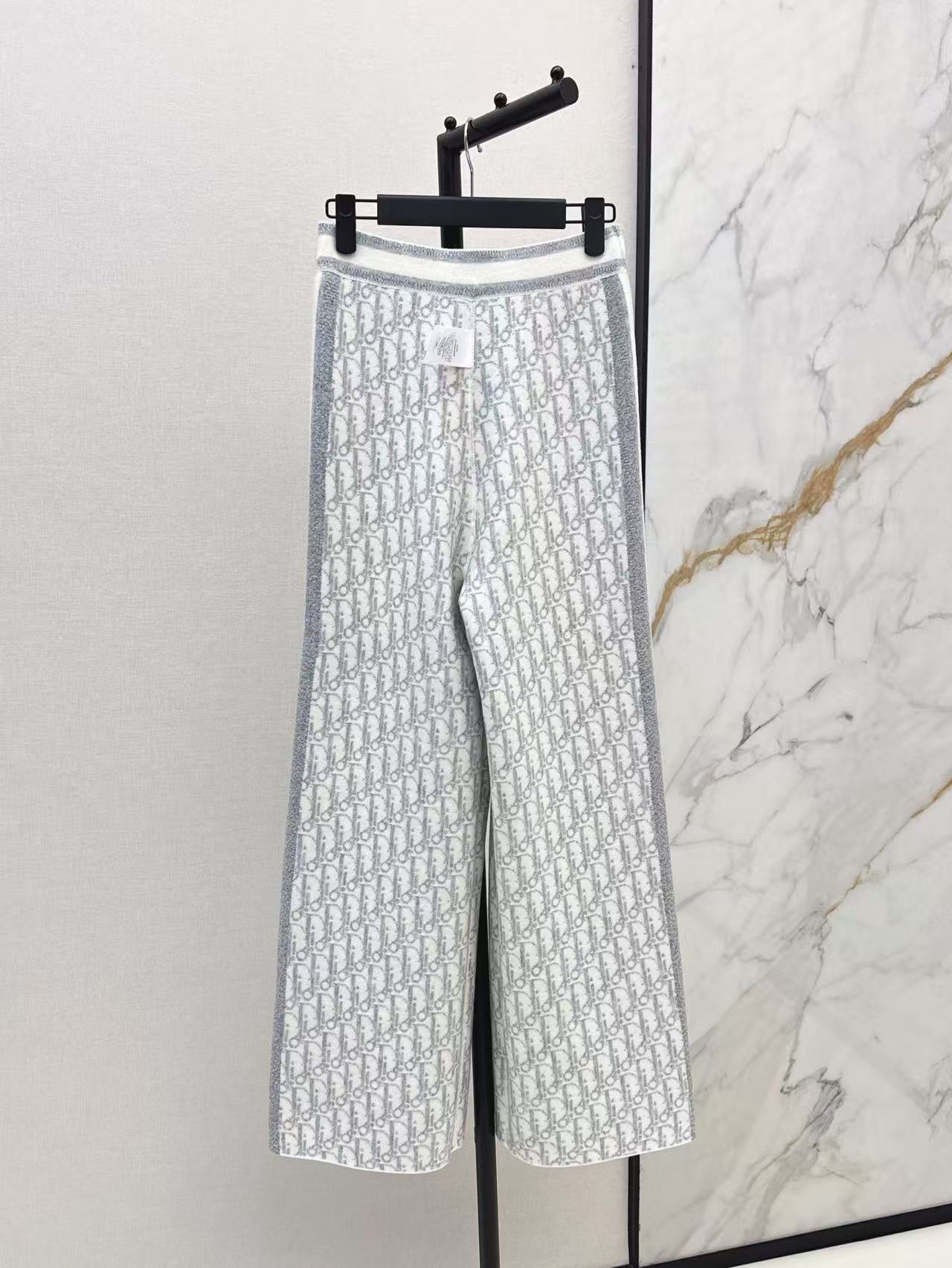 25FW NEW Double-faced cashmere pants