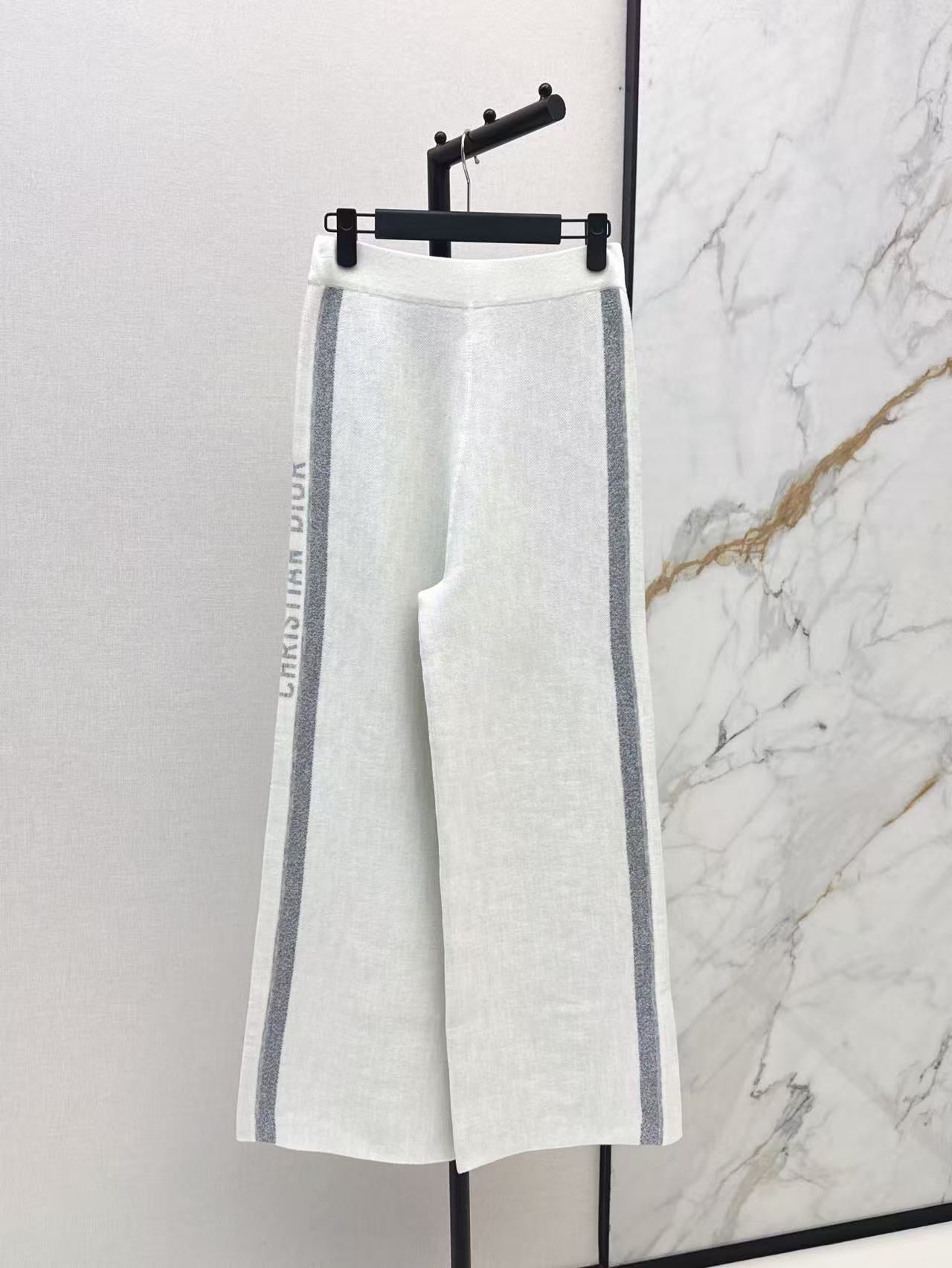 25FW NEW Double-faced cashmere pants