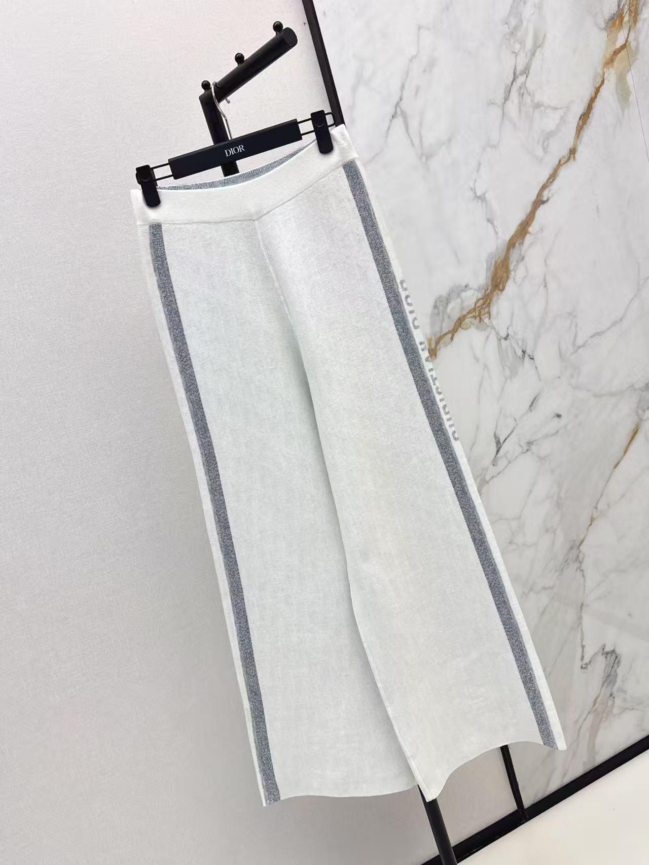 25FW NEW Double-faced cashmere pants