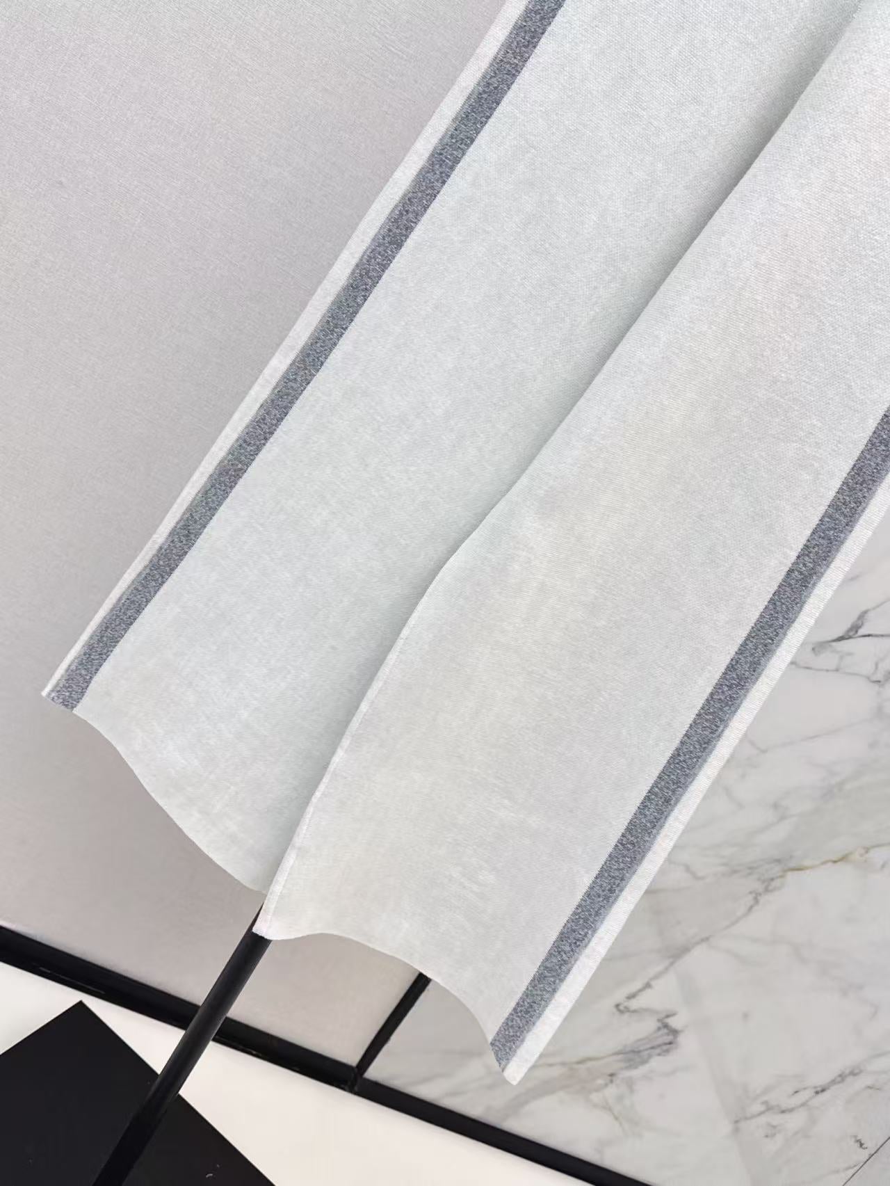 25FW NEW Double-faced cashmere pants