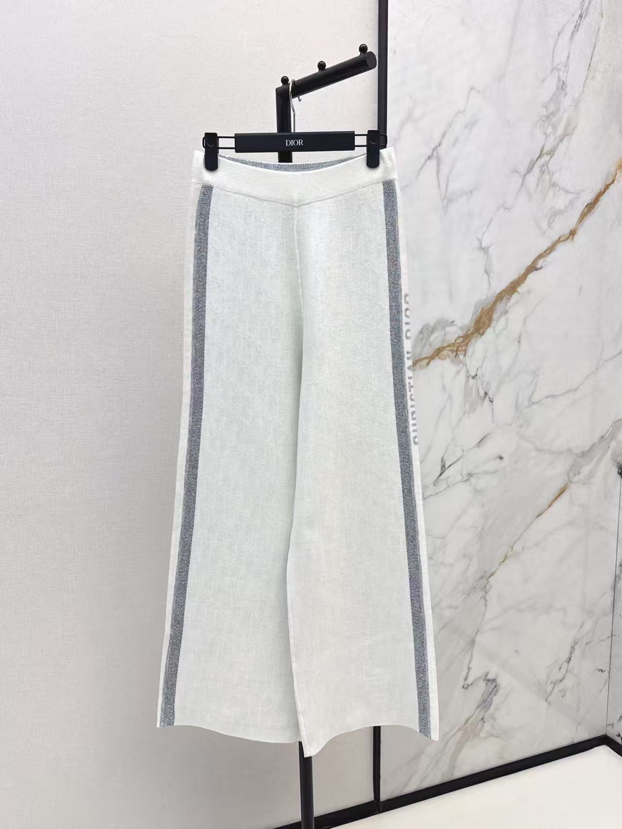 25FW NEW Double-faced cashmere pants