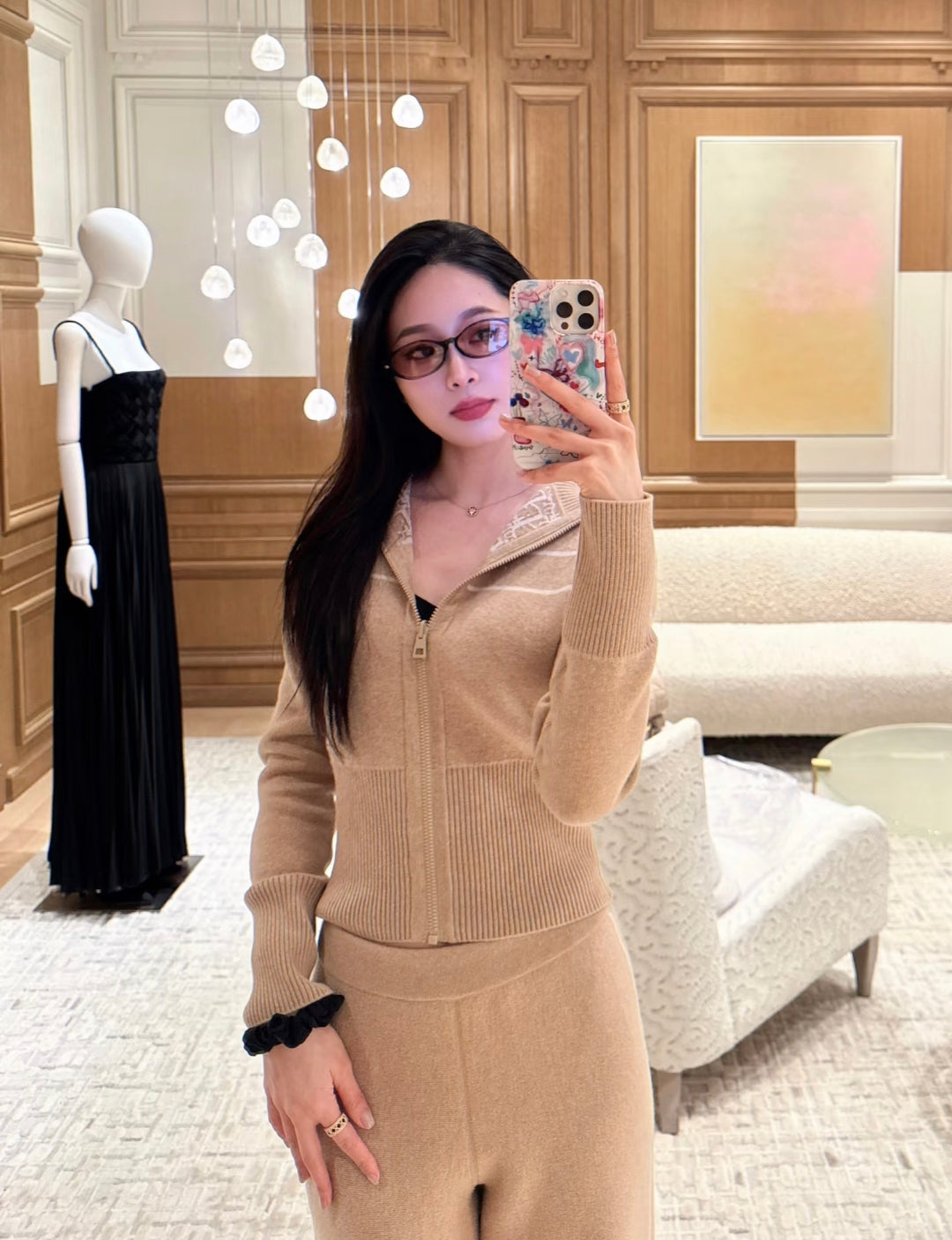 25FW NEW Reversible cashmere jacket