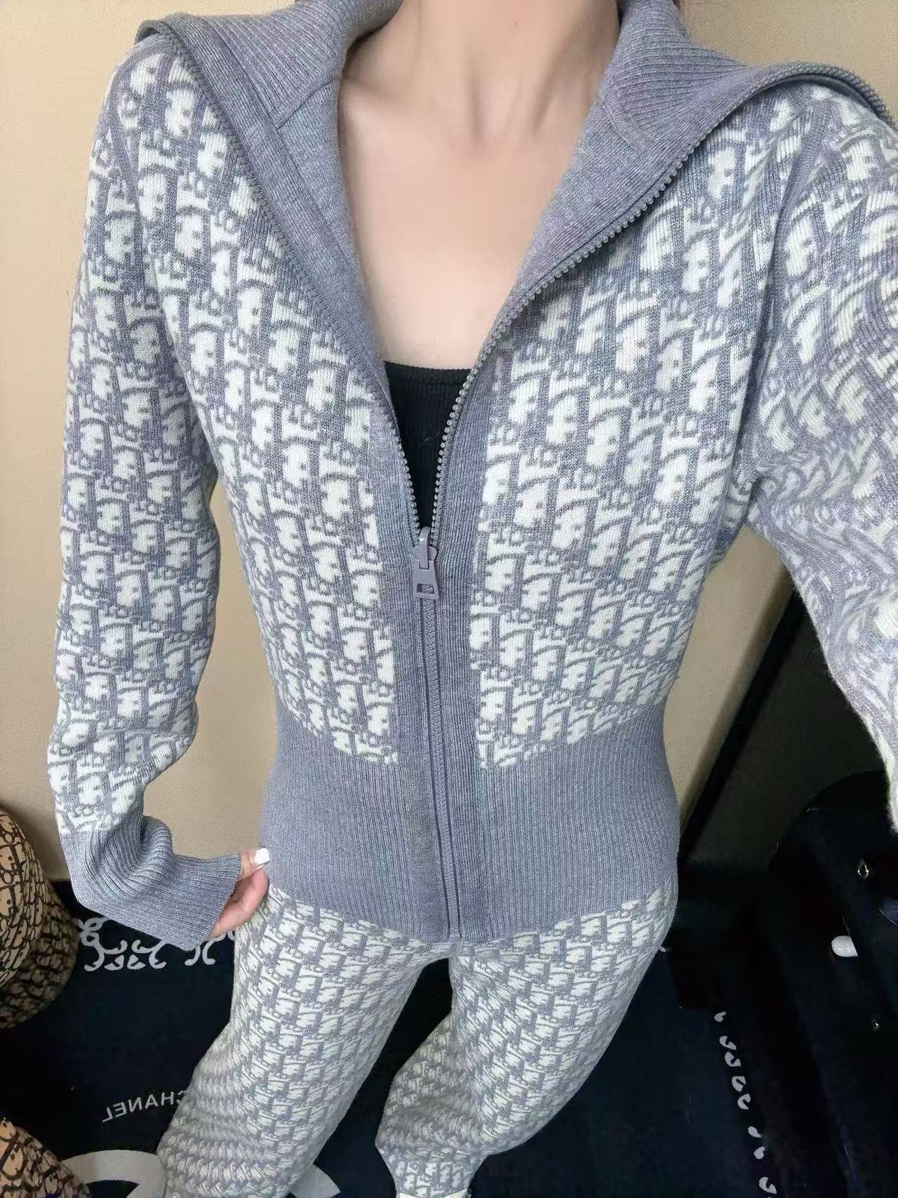 25FW NEW Reversible cashmere jacket