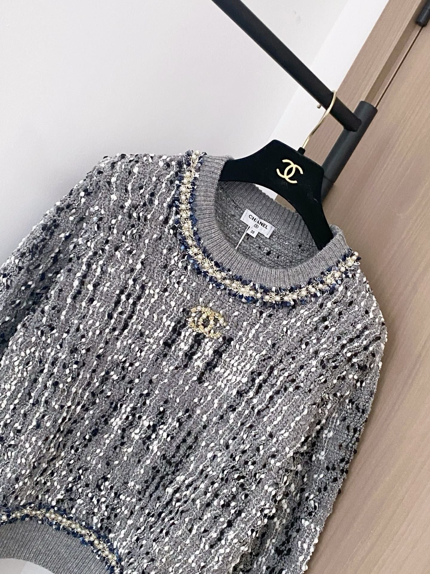 25FW new breathable logo pattern long-sleeved sweater