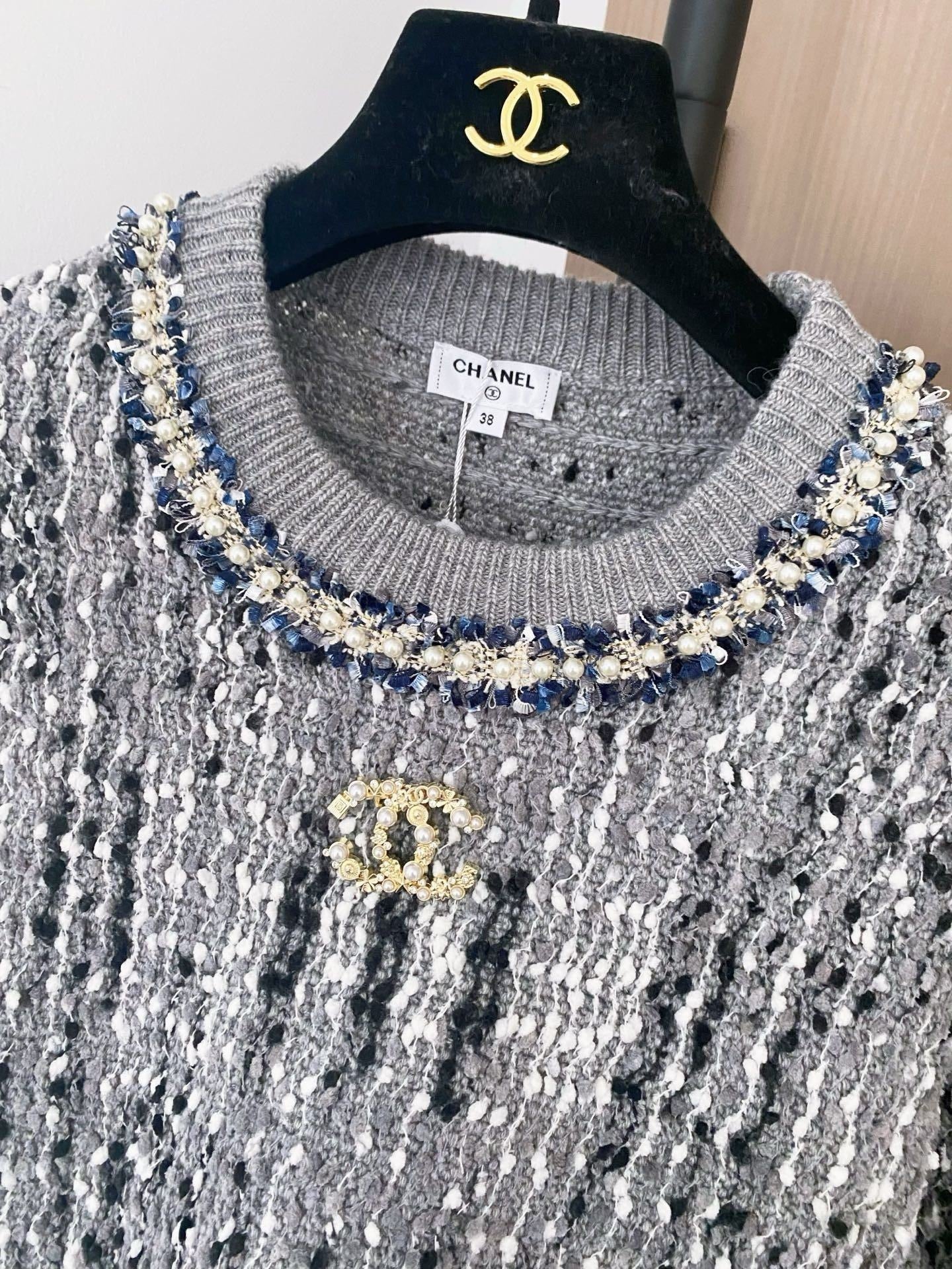 25FW new breathable logo pattern long-sleeved sweater