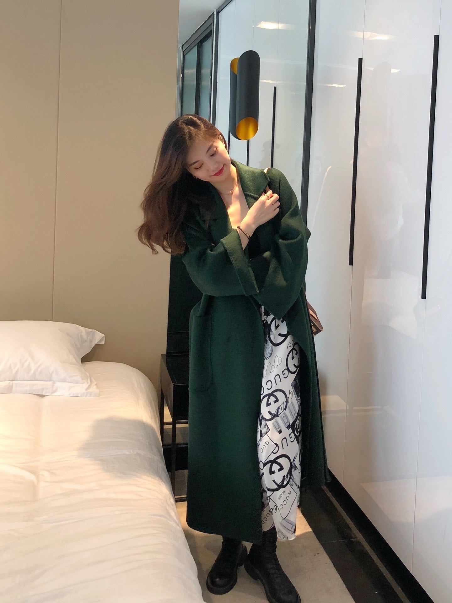 25FW NEW Water Wave Classic Bathrobe and Cashmere Coat