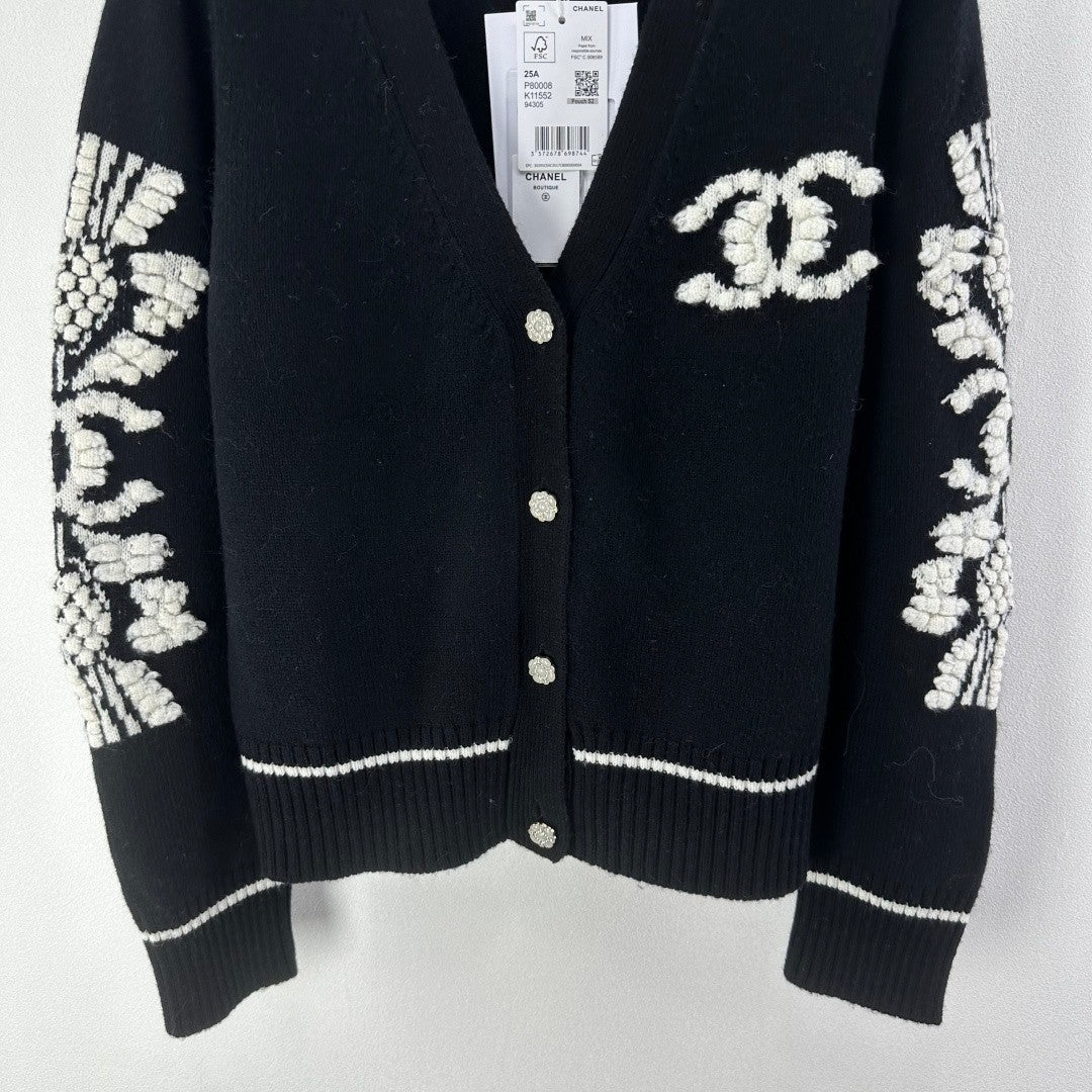 26SS NEW V-neck knitted cardigan