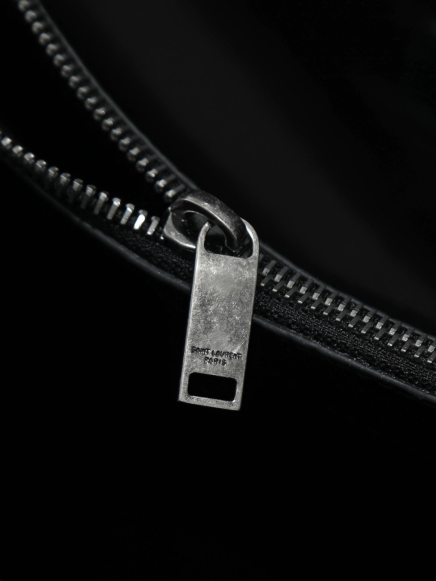 26SS New Niki Bag in Black Elephant-Grain Leather with Silver Hardware