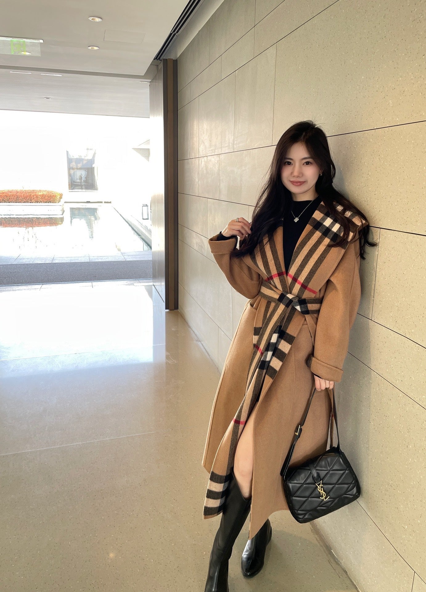 25FW NEW long cashmere coat