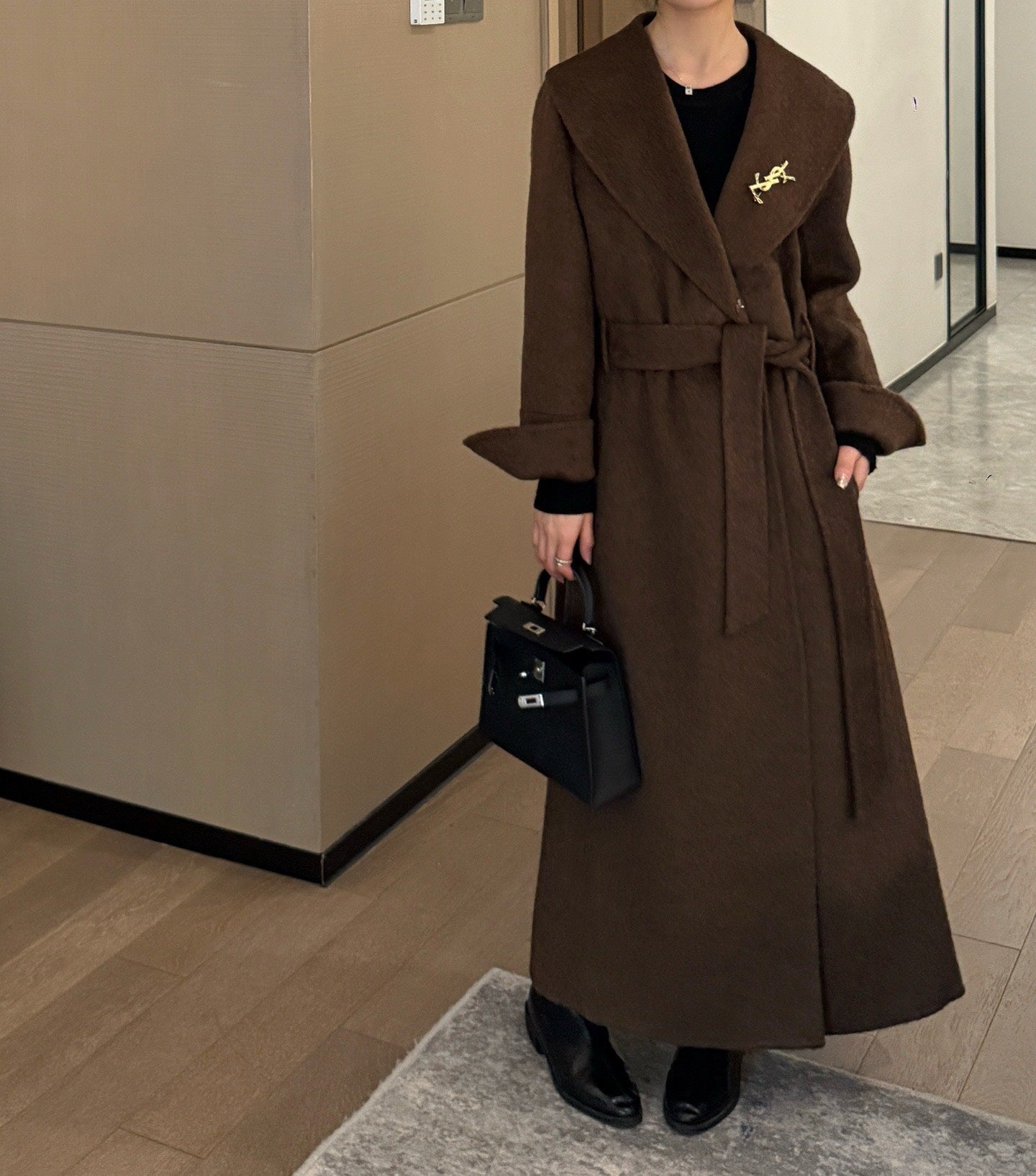 25FW NEW high luxury high count wool coat