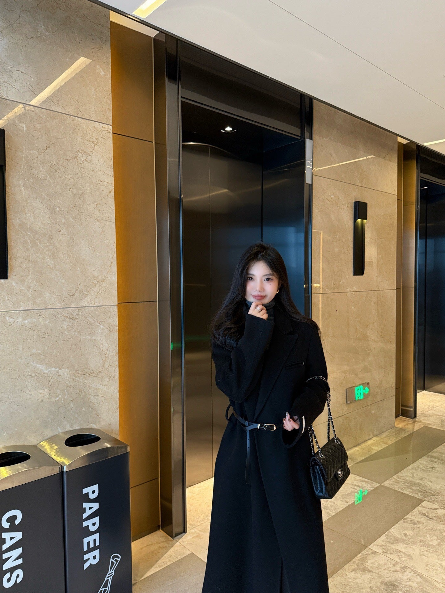 25FW NEW suit collar wool coat