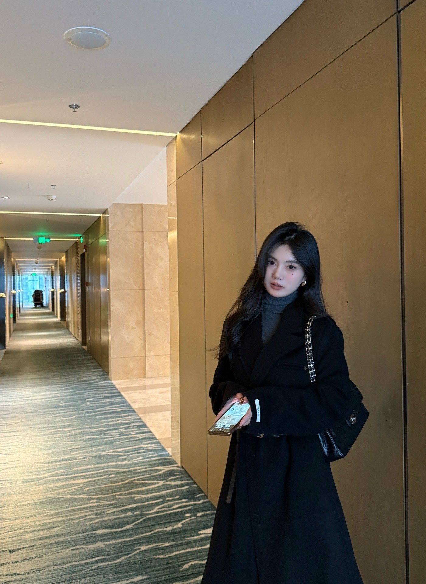 25FW NEW suit collar wool coat