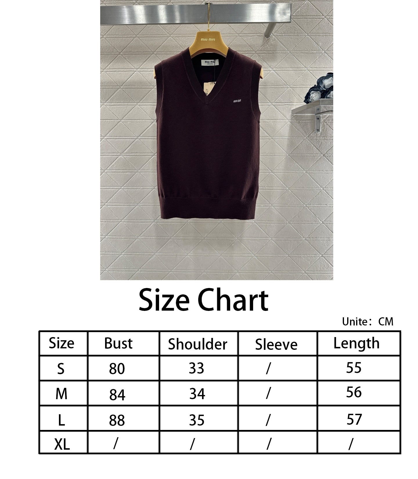 26SS NEW Knitted vest