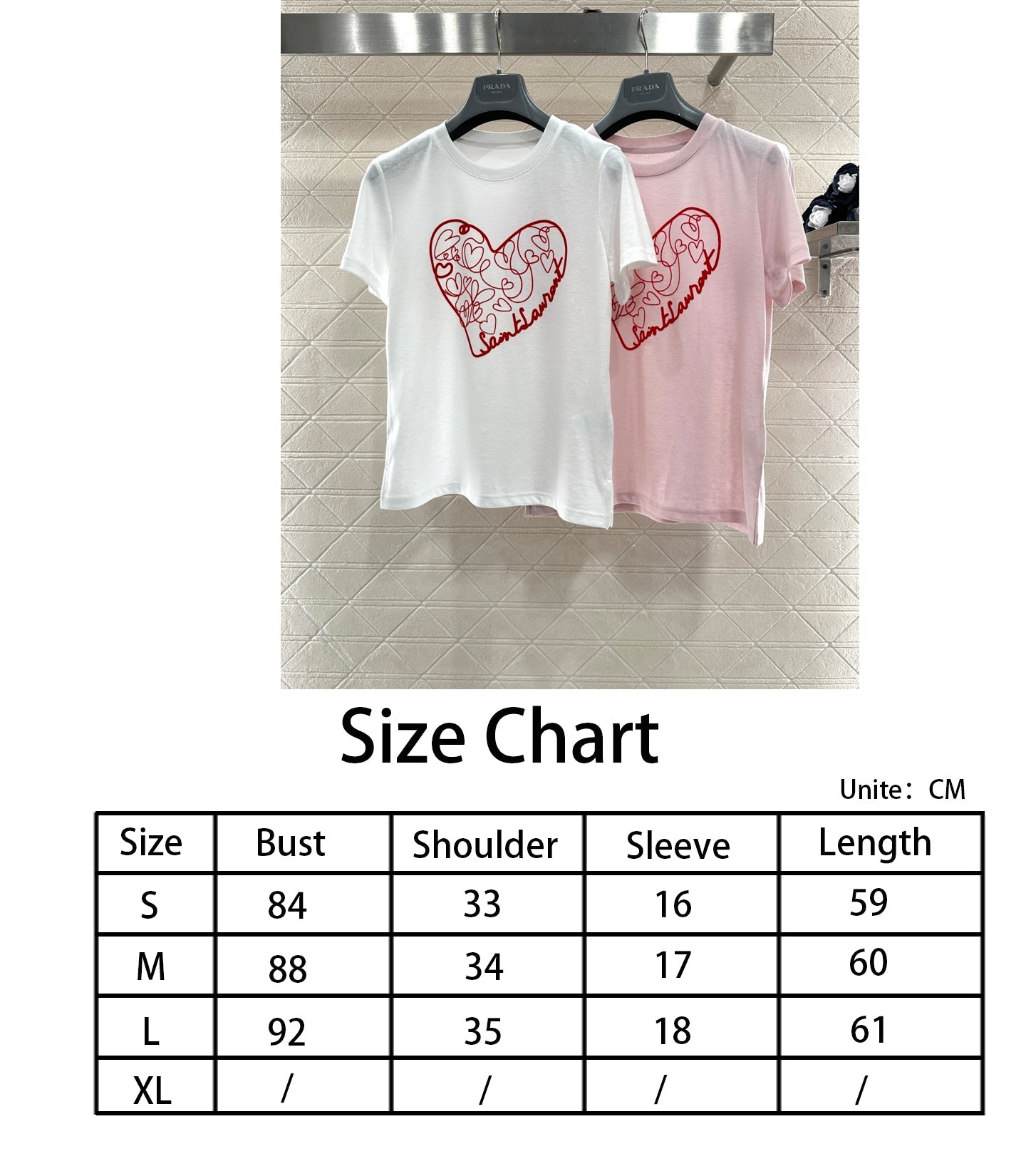 26SS Neues Buchstaben-T-Shirt