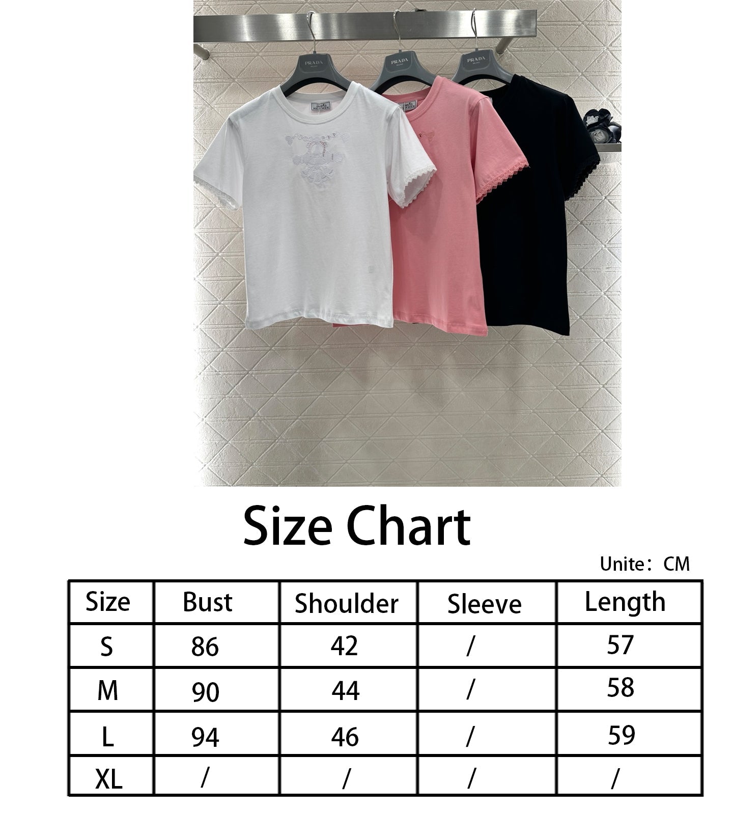 26SS NEW Embroidered T-shirt