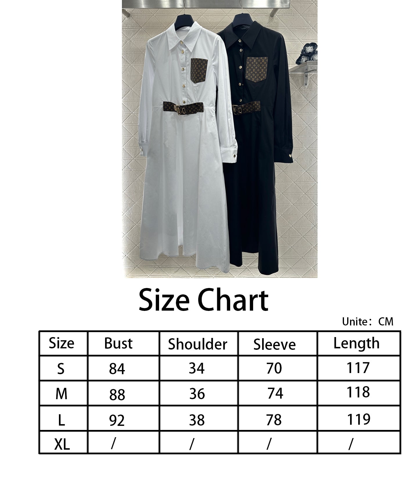 26SS NEUES Hemdkleid