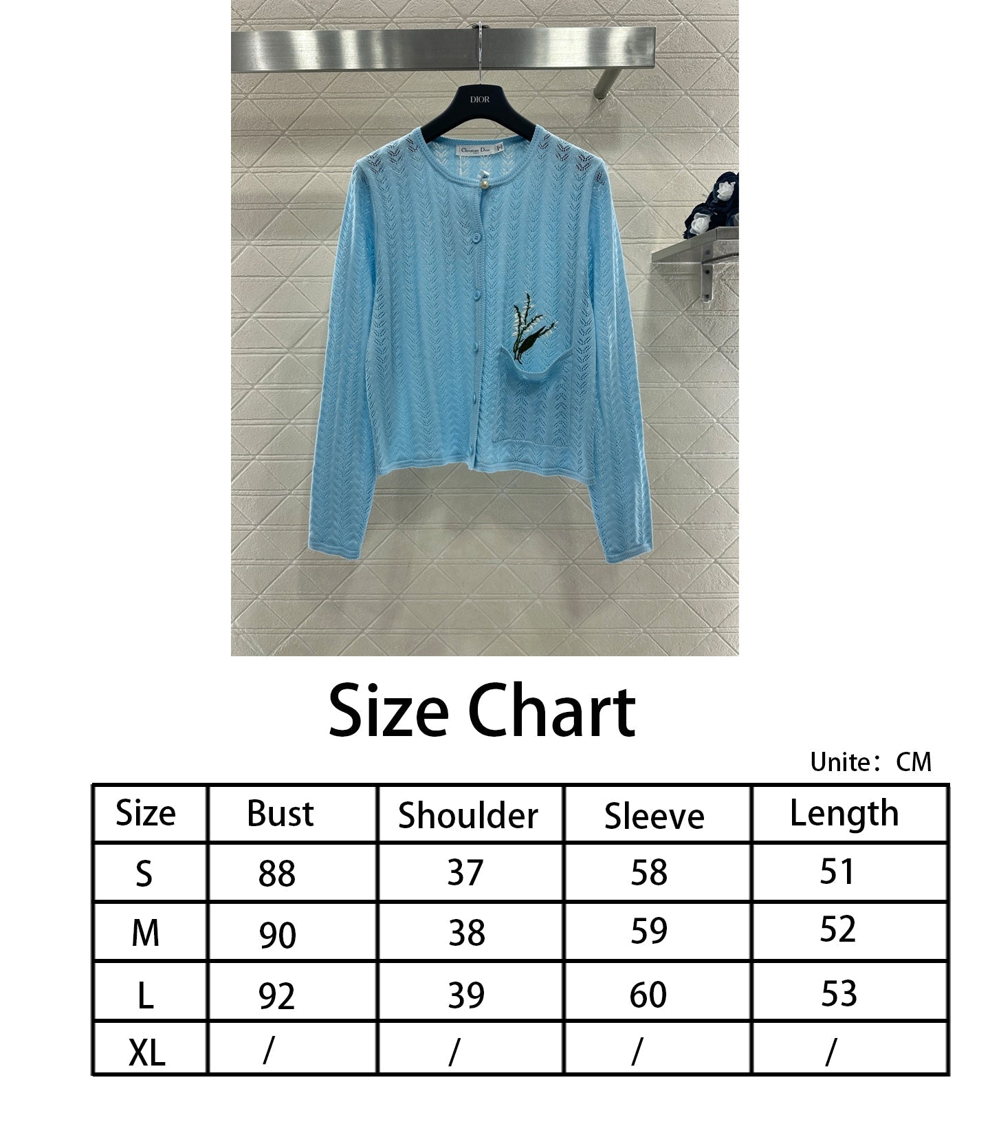 26SS NEW knitted cardigan