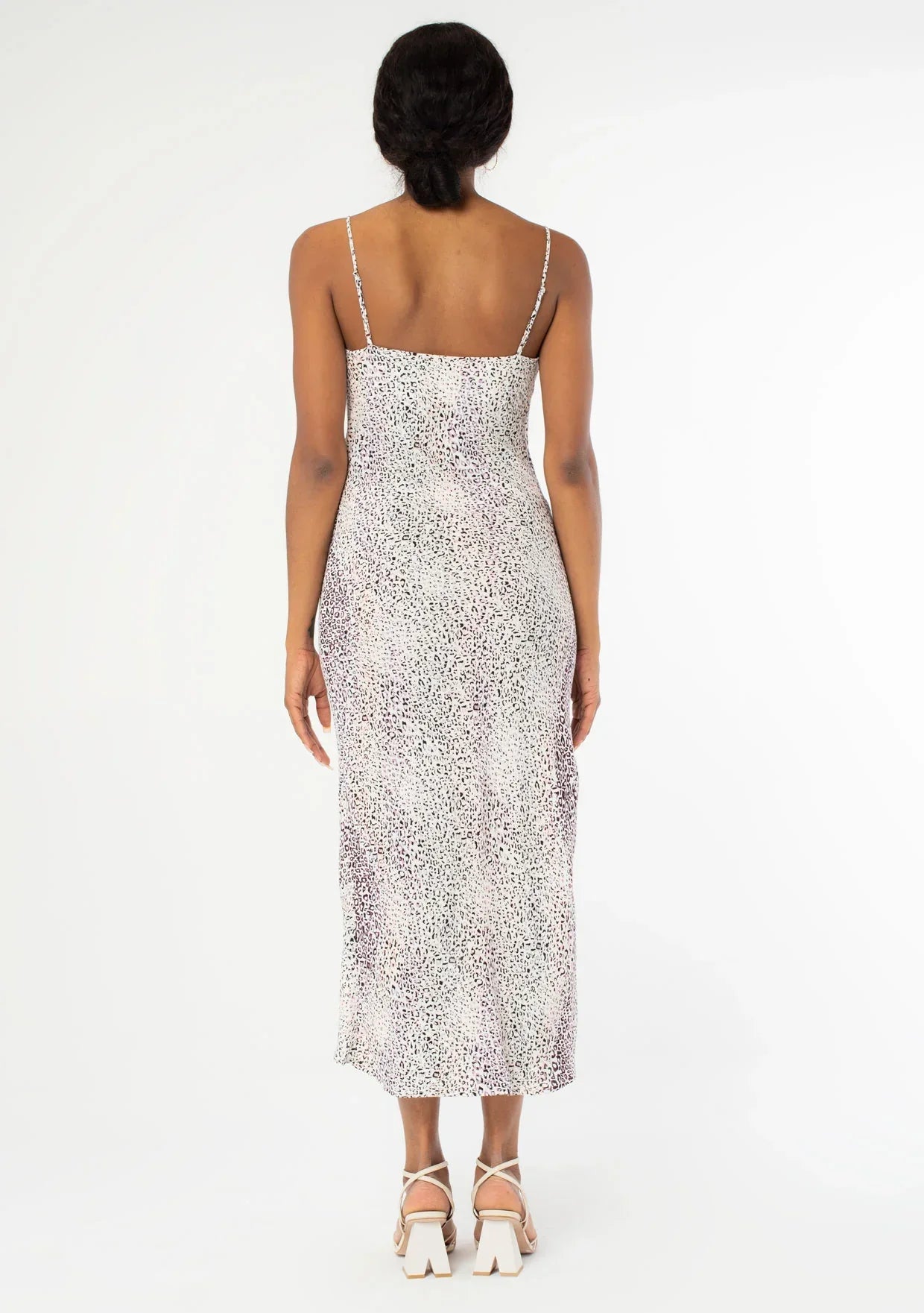Midikleid mit Leopardenmuster