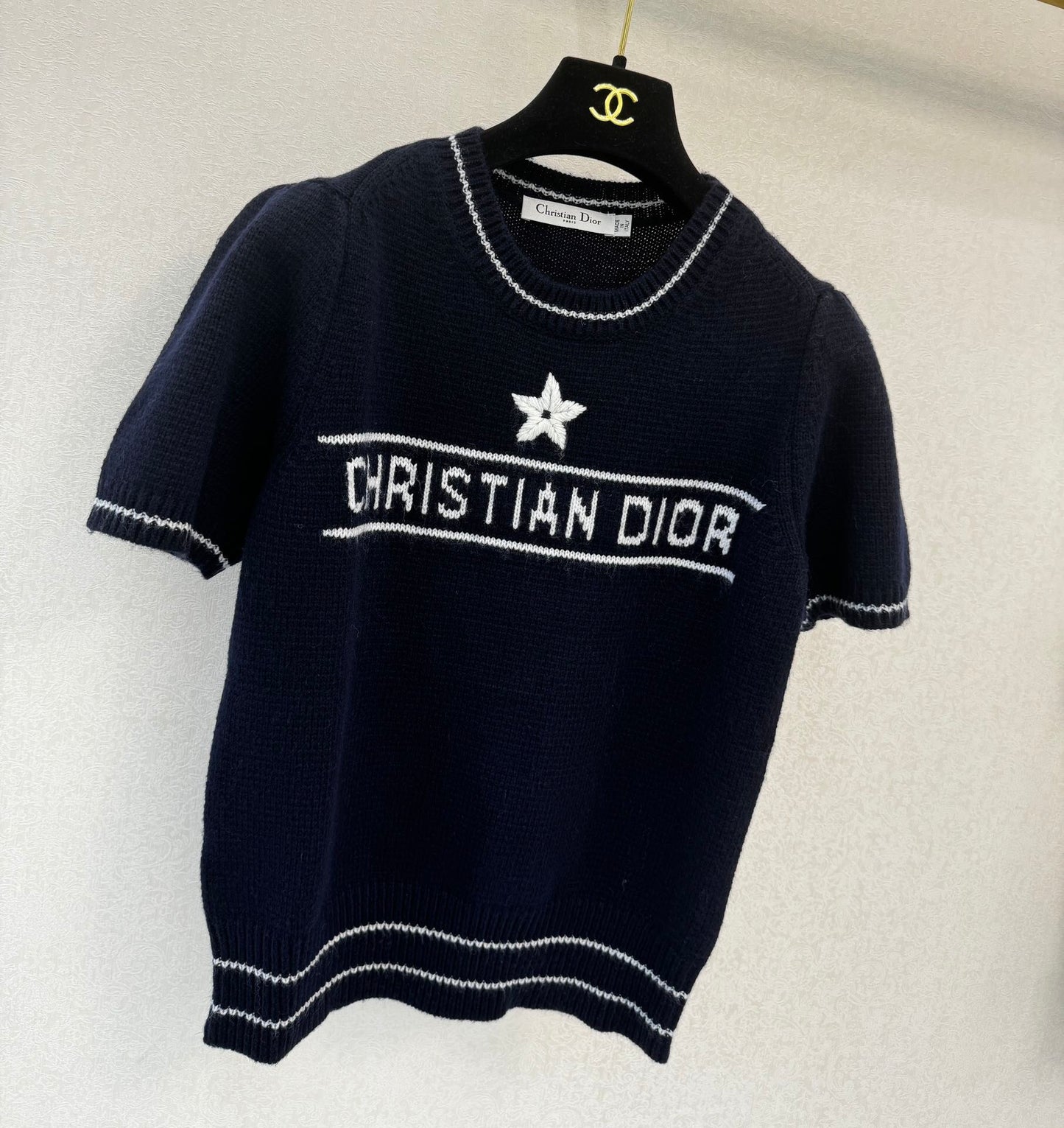 25FW NEW classic popular knitted T-shirt