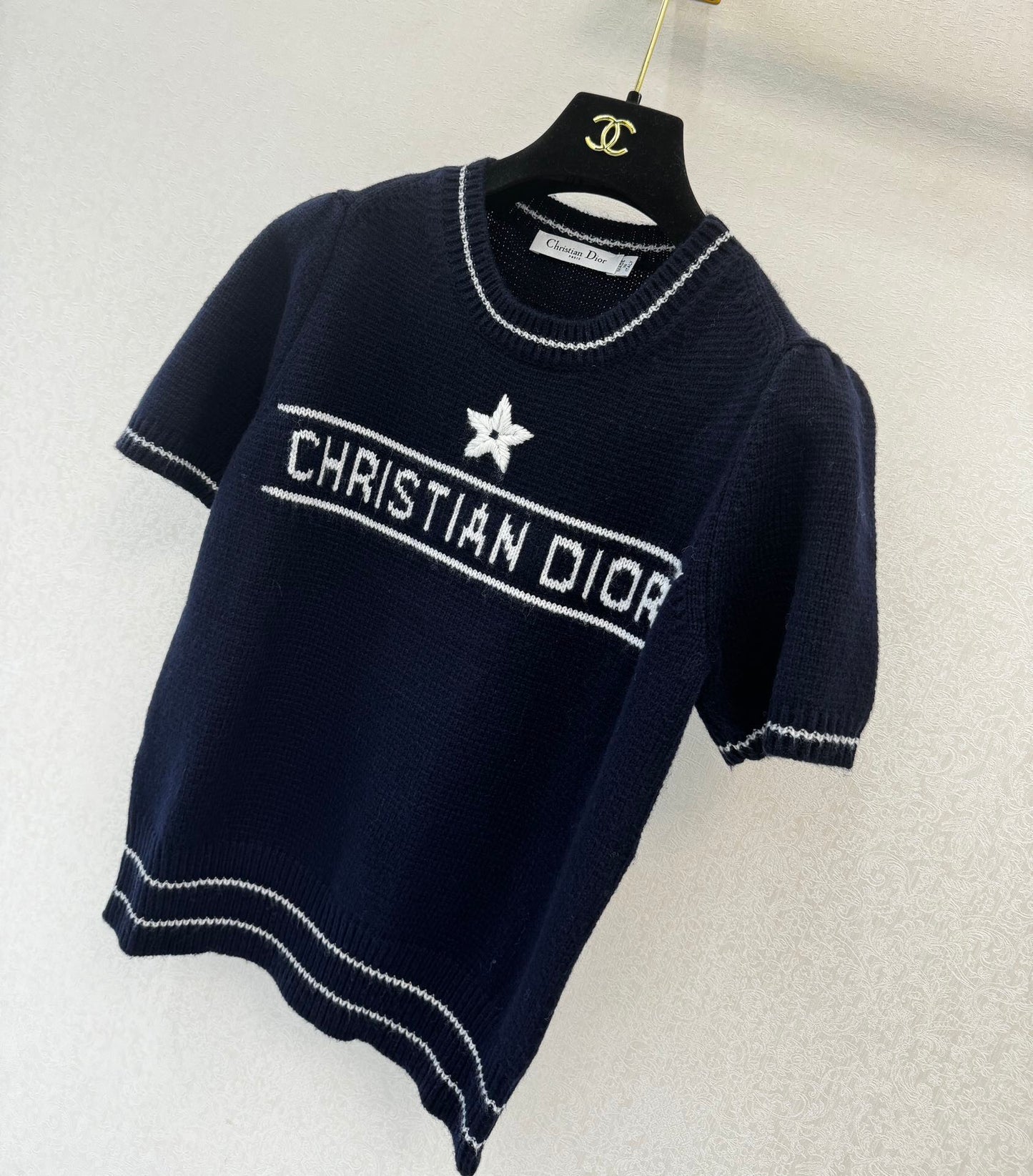 25FW NEW classic popular knitted T-shirt