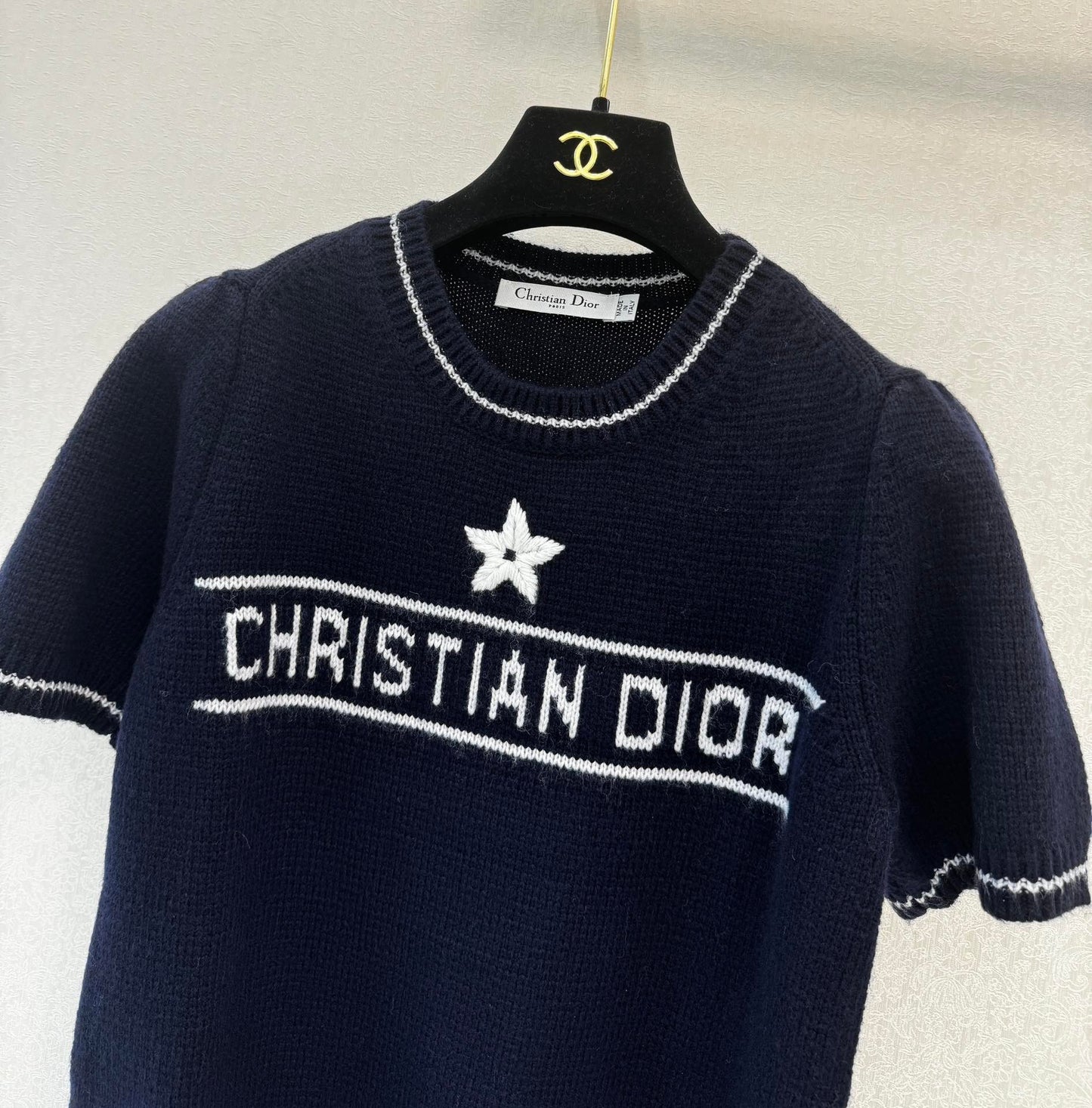 25FW NEW classic popular knitted T-shirt