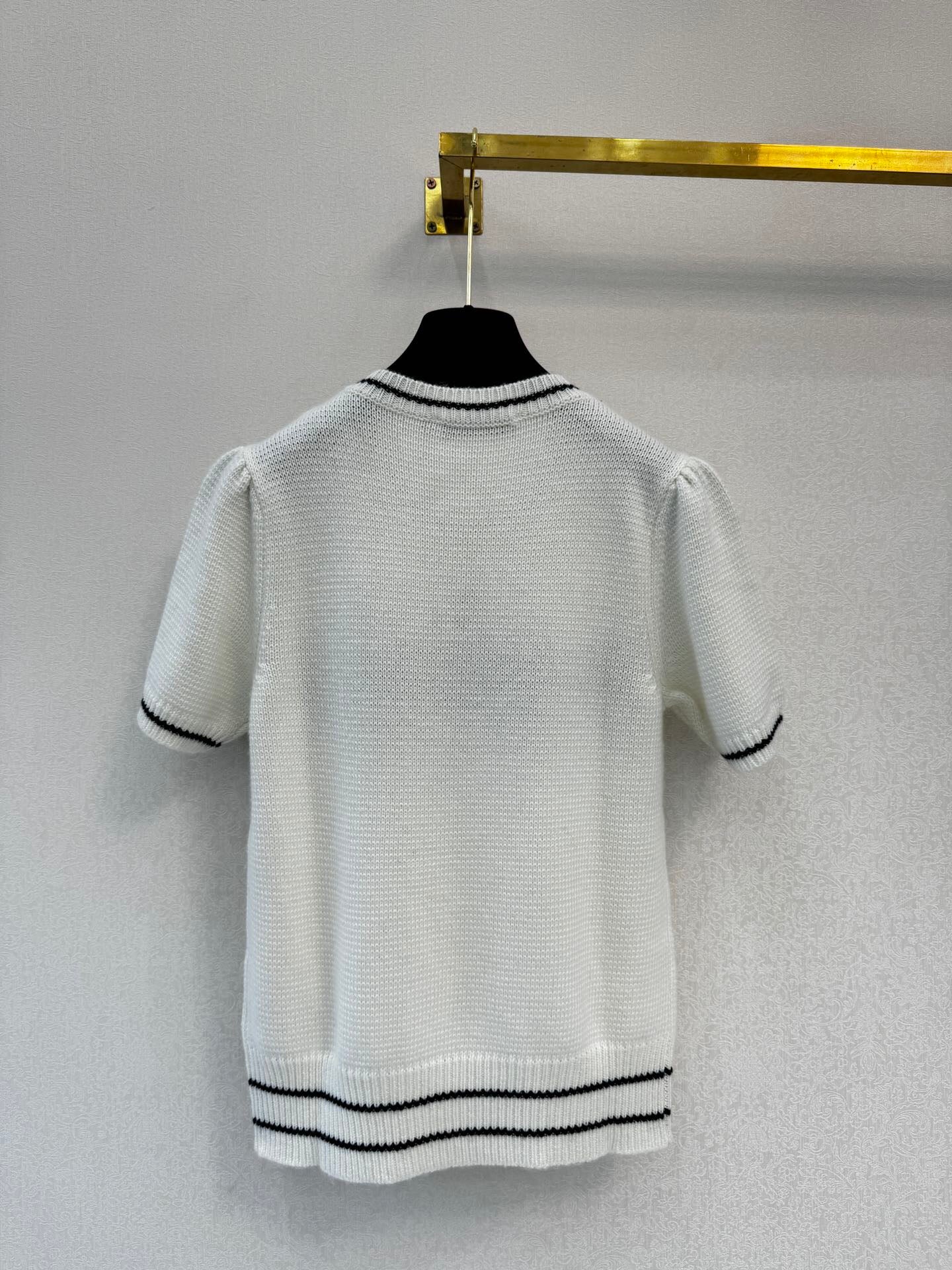 25FW NEW classic popular knitted T-shirt