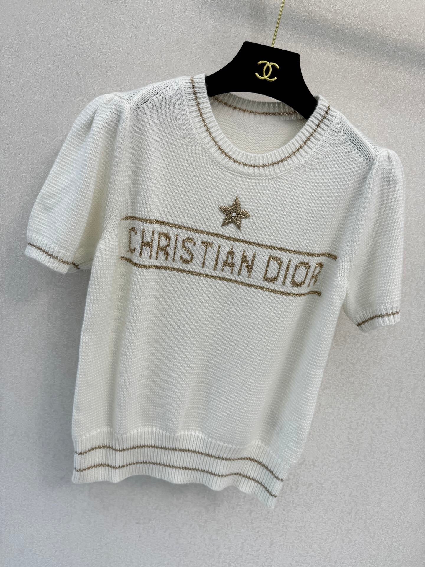 25FW NEW classic popular knitted T-shirt