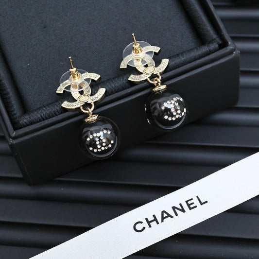 25FW NEW Glass Bead Earrings