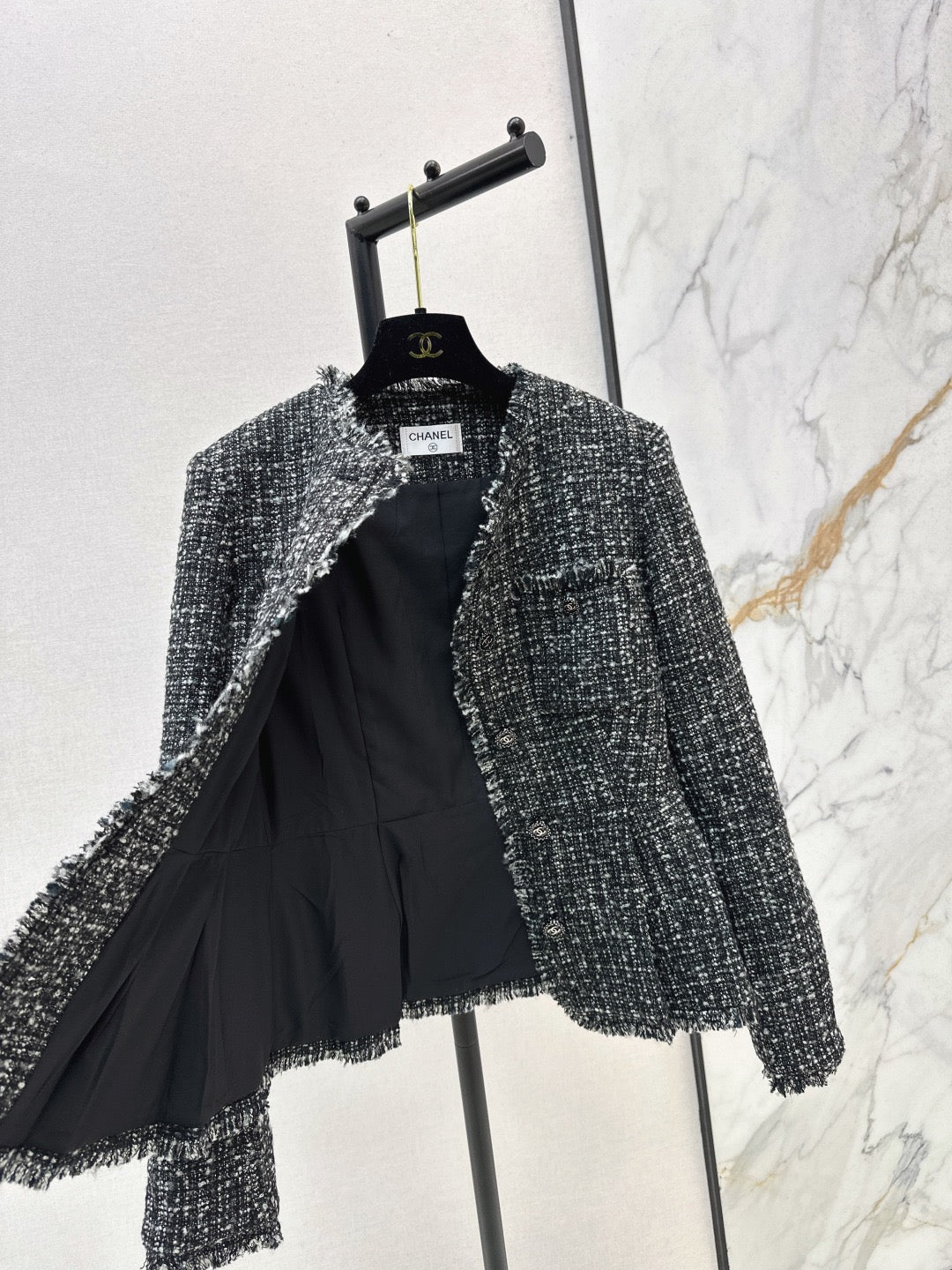 25FW New Classic Tweed coat, Soft and Warm