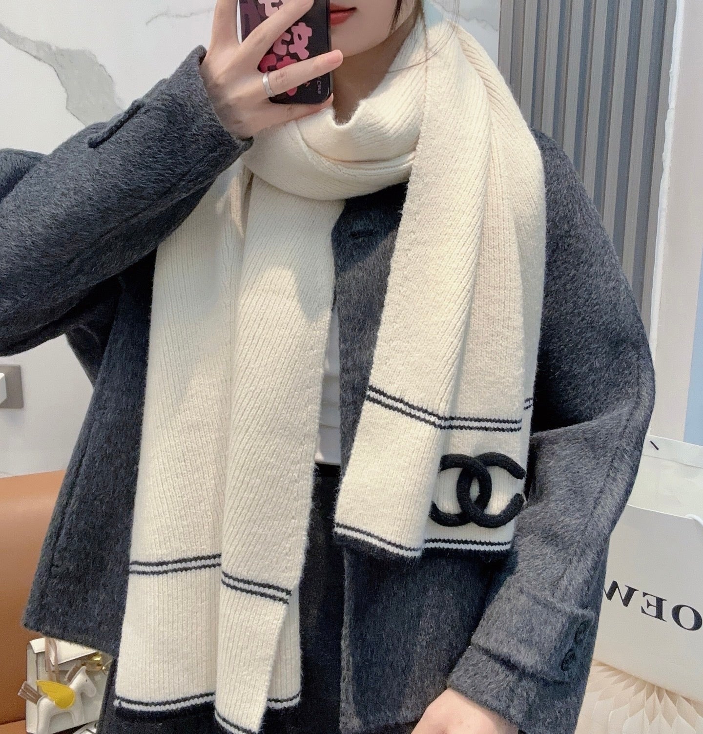 Top quality cashmere scarf